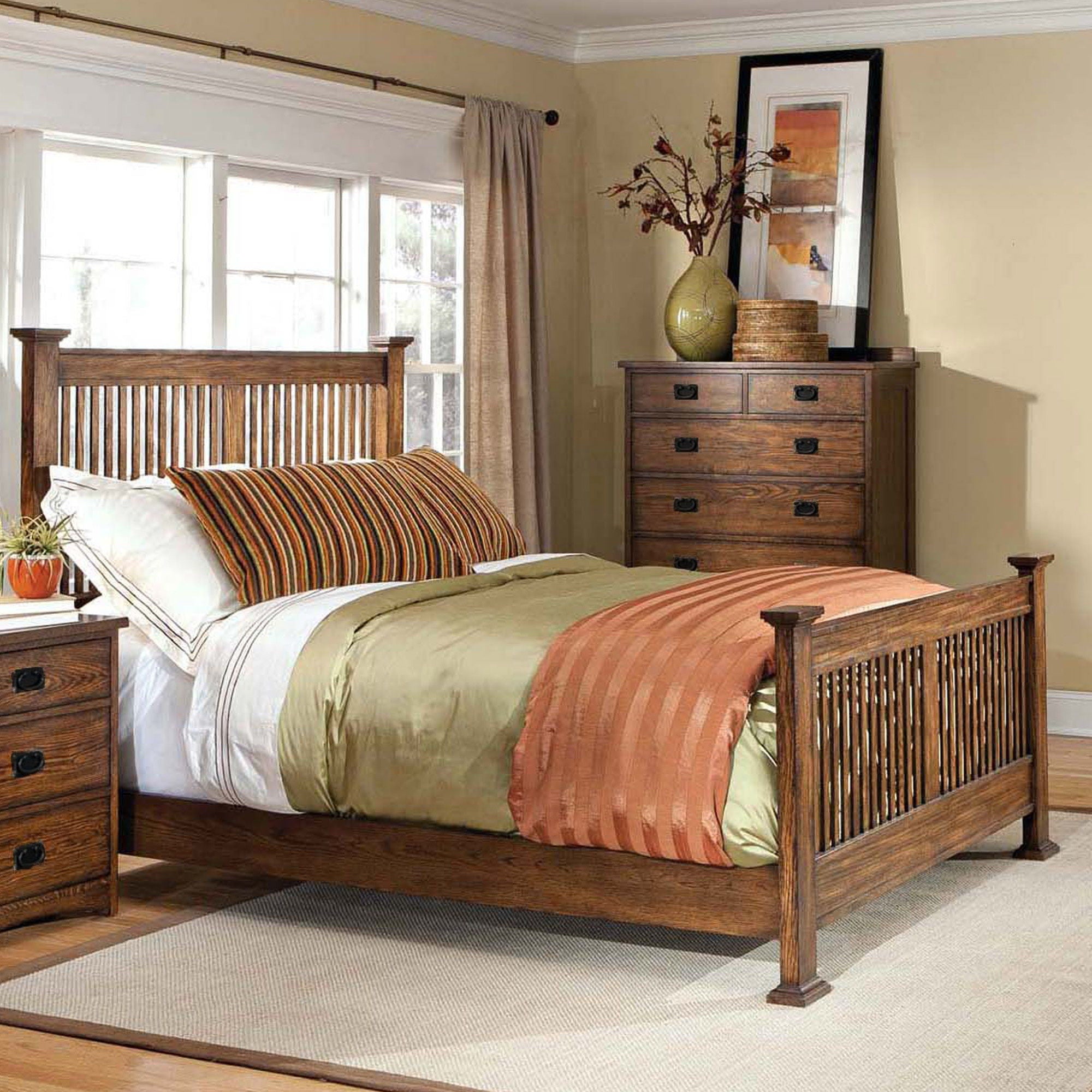Oak Park - Slat Bed - Image 1