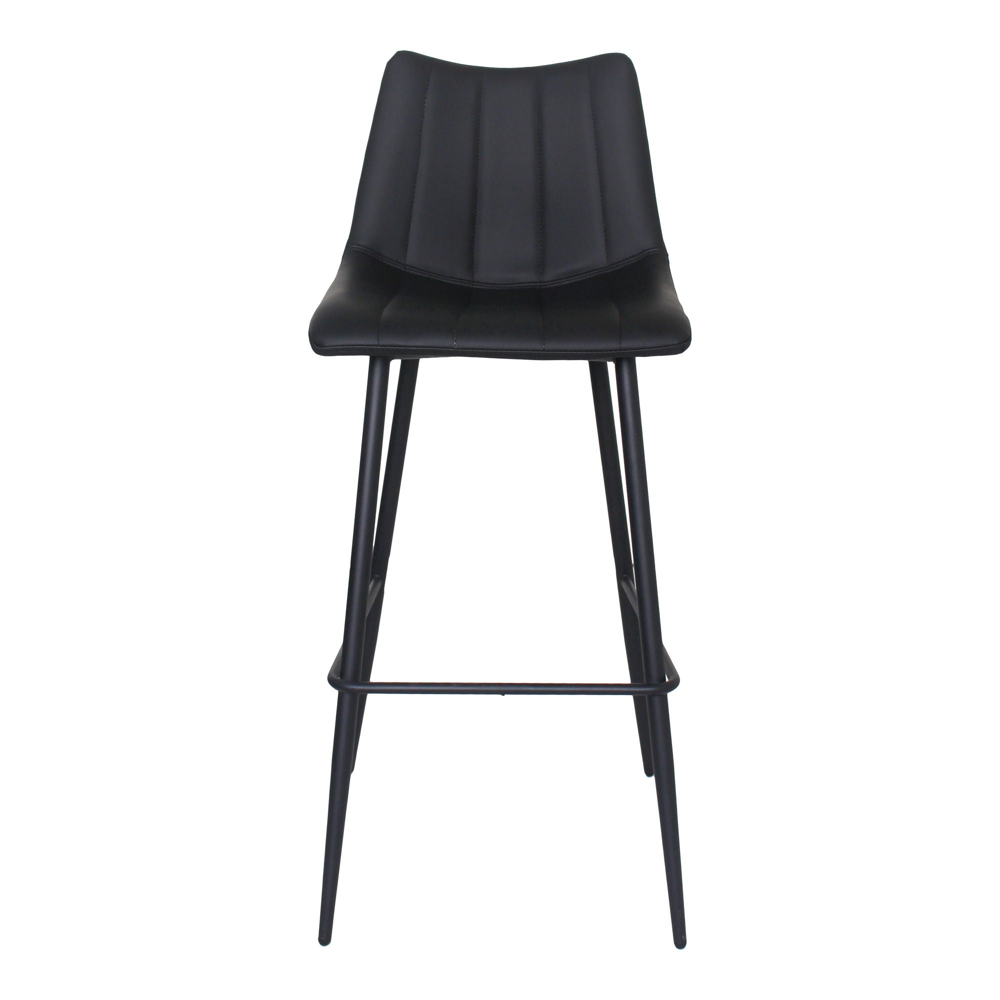 Alibi - Barstool (Set of 2) - Matte Black - Image 2