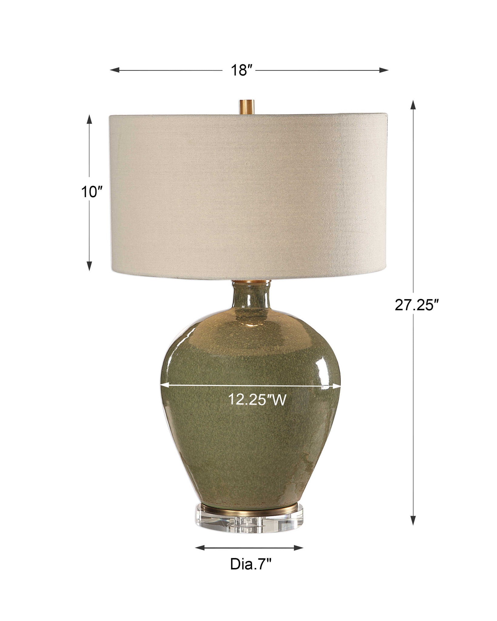 Elva - Table Lamp - Emerald - Image 2