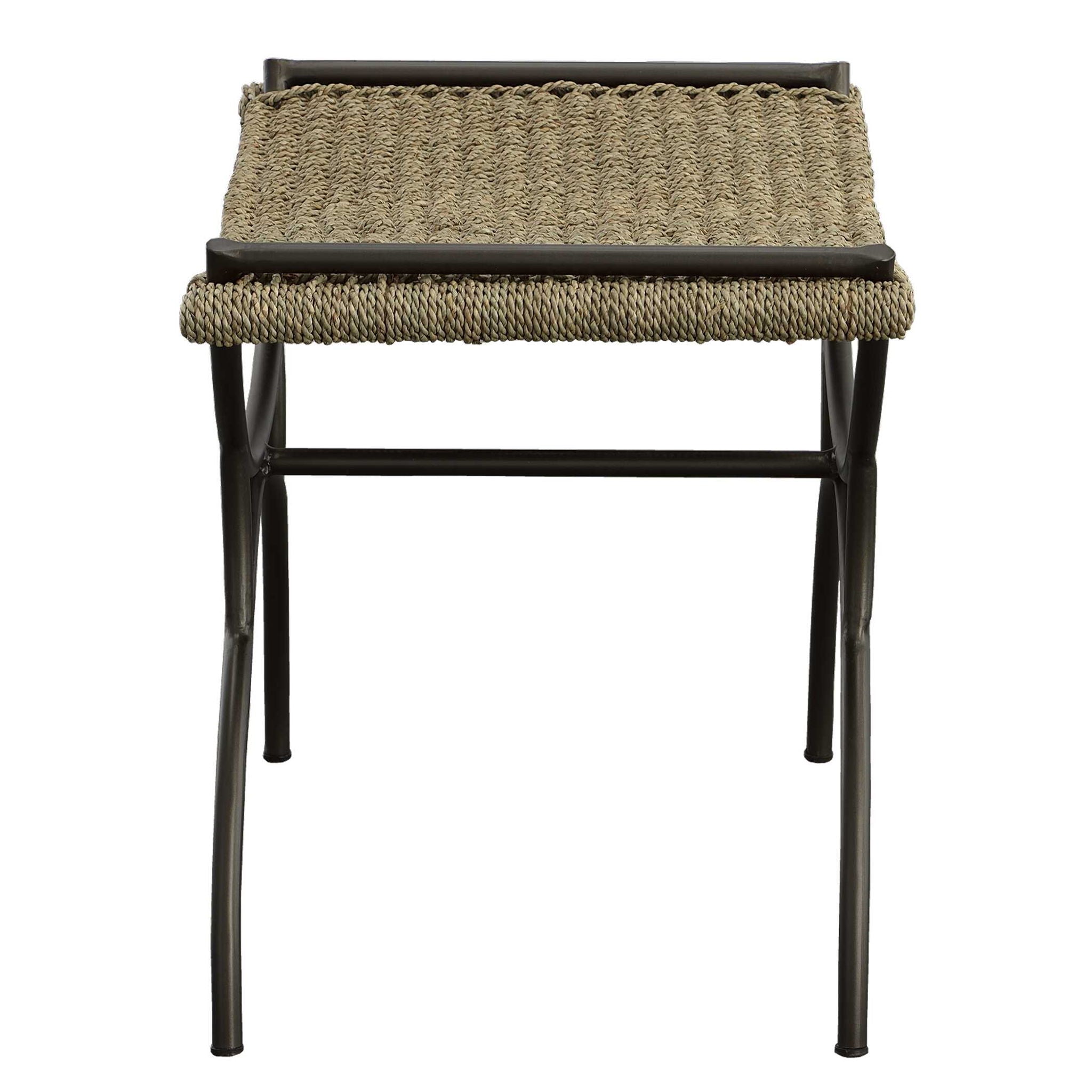 Playa - Seagrass Small Bench - Black - Image 3