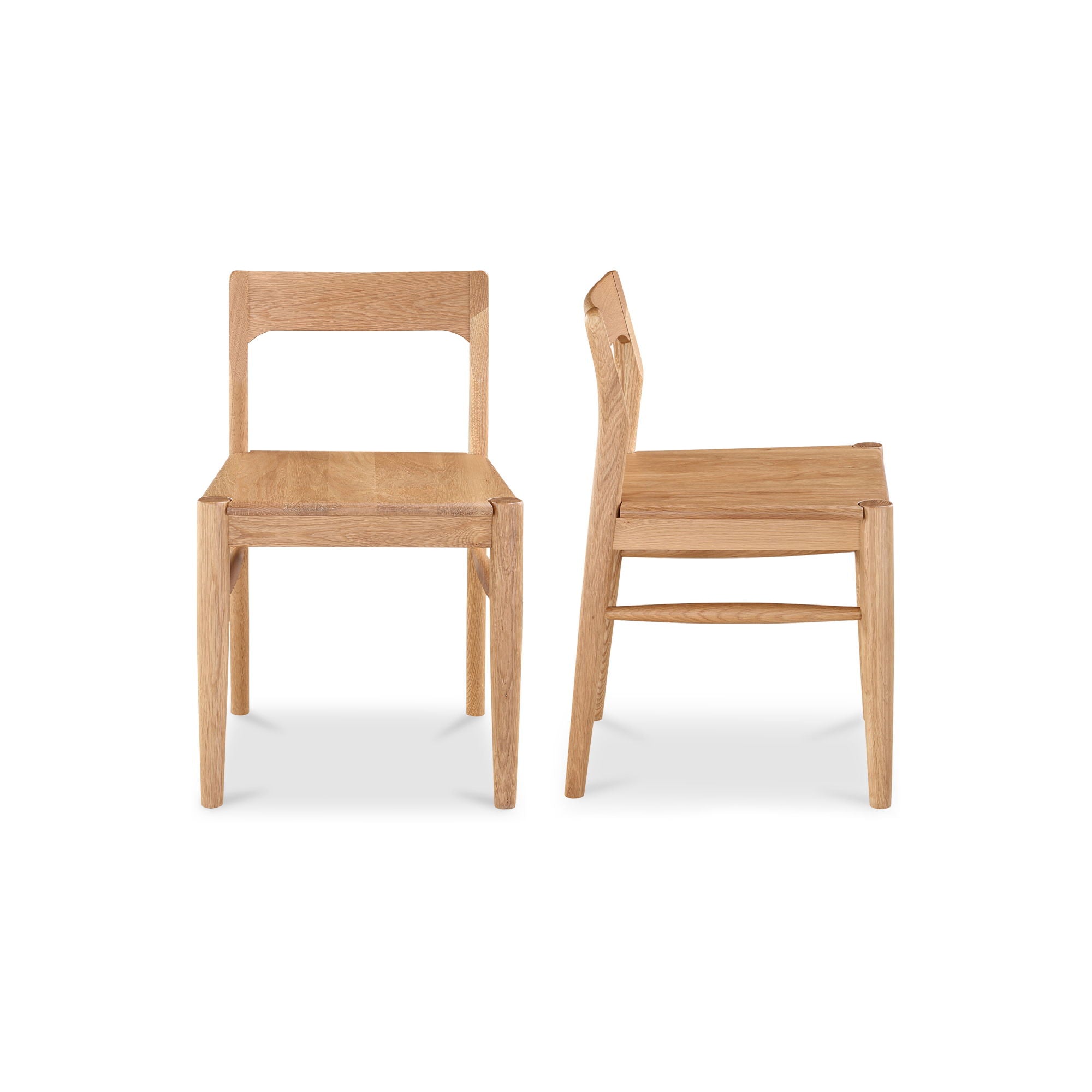 Owing - Dining Chair (Set of 2) - Natural Oak - Image 3