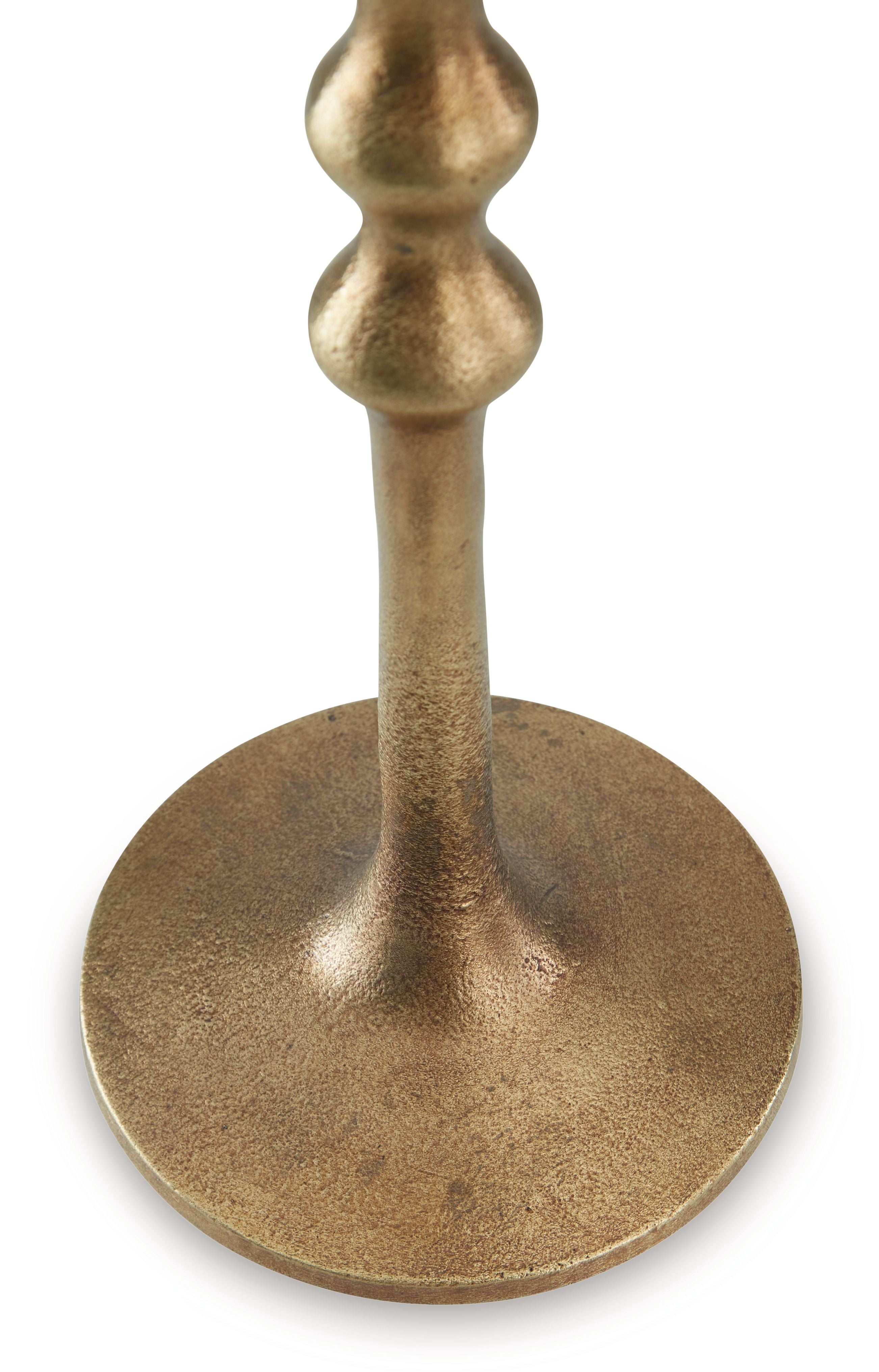 Larwick - Candle Holder Set (Set of 2) - Antique Brass Finish - Image 3
