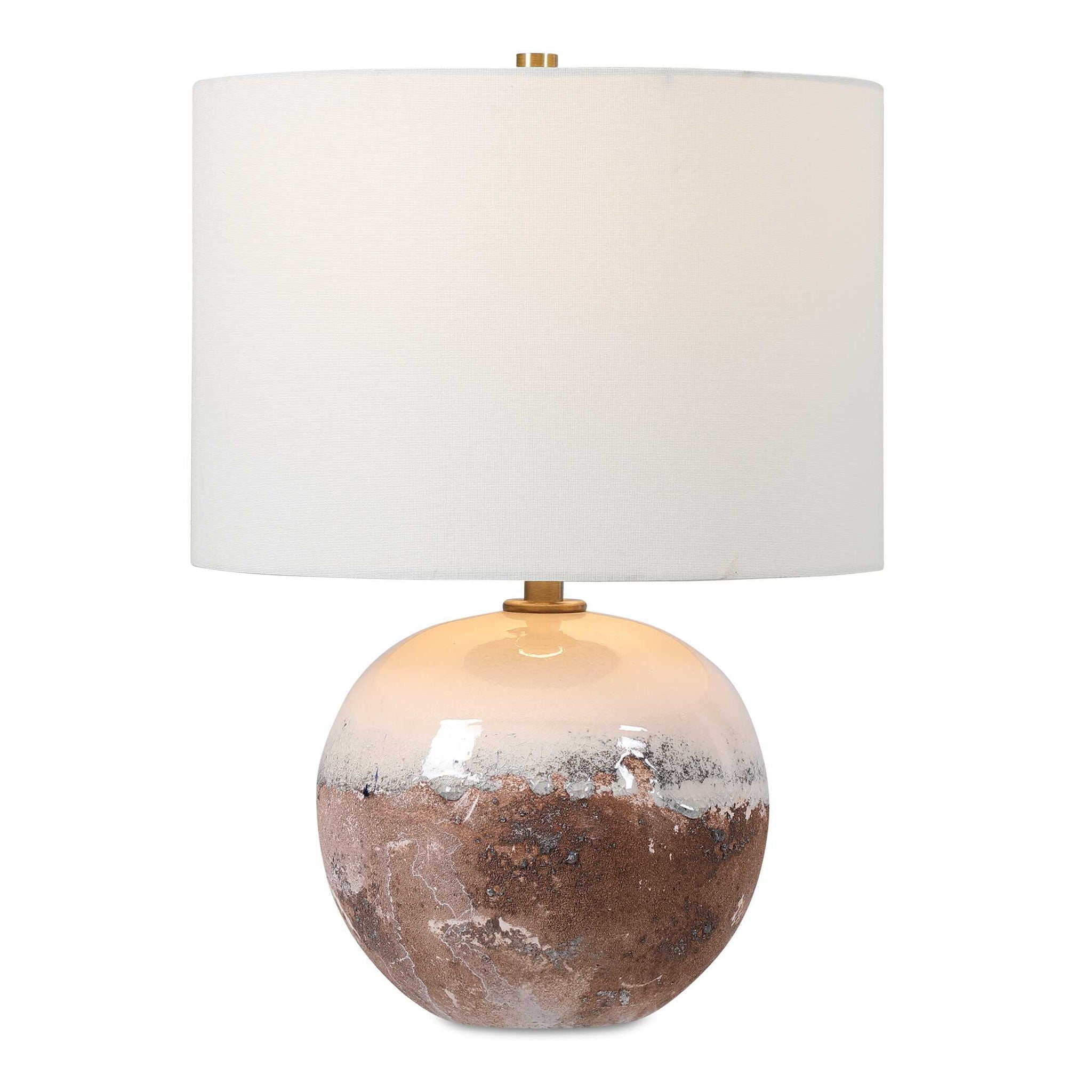 Durango - Terracotta Accent Lamp - Dark Brown - Image 1