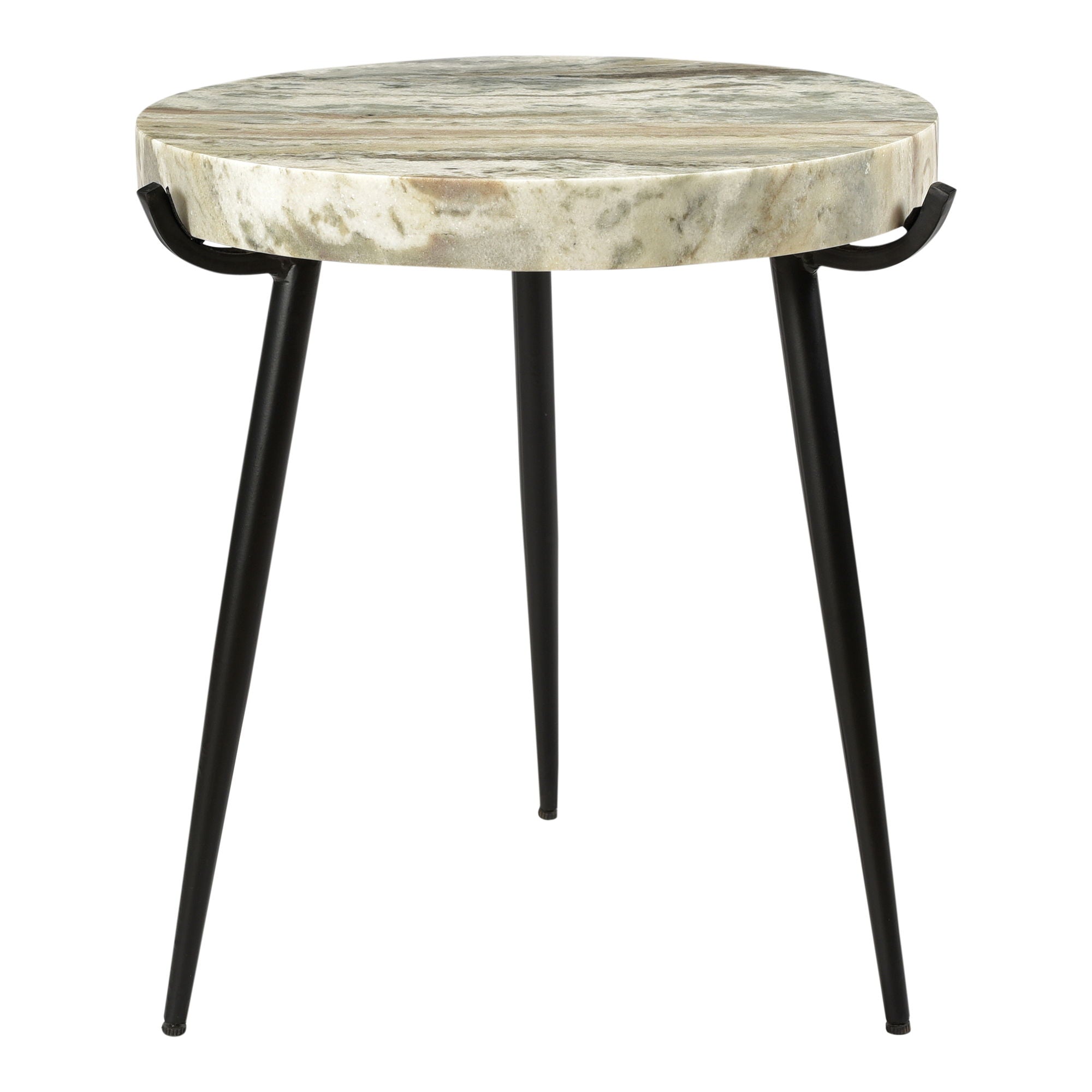 Brinley - Marble Accent Table - Beige - Image 1