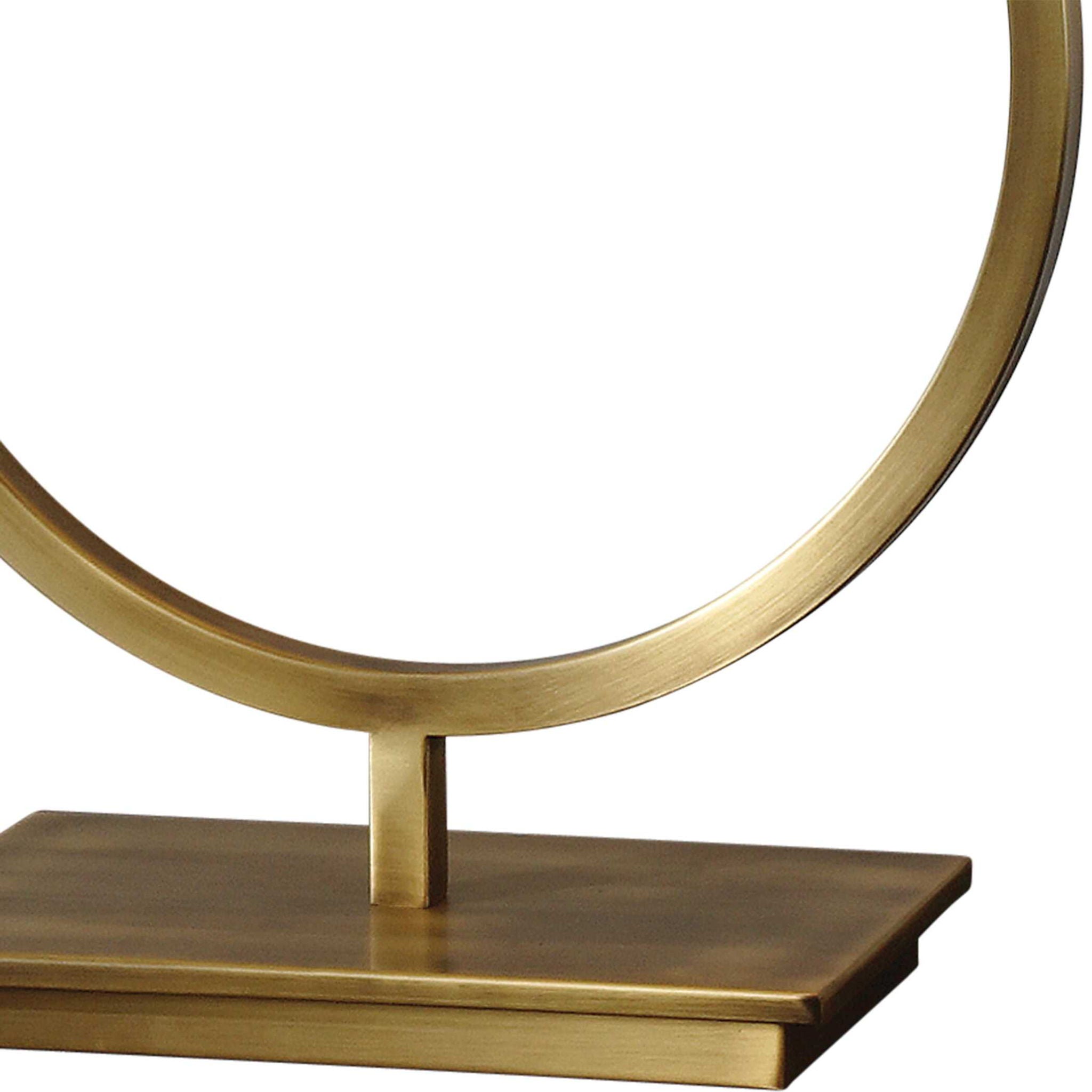 Duara - Circle Table Lamp - Gold - Image 3