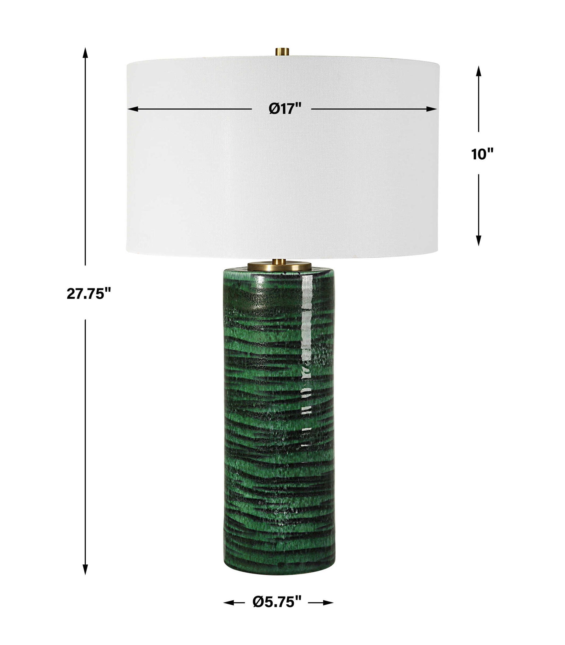 Galeno - Emerald Table Lamp - Green - Image 3