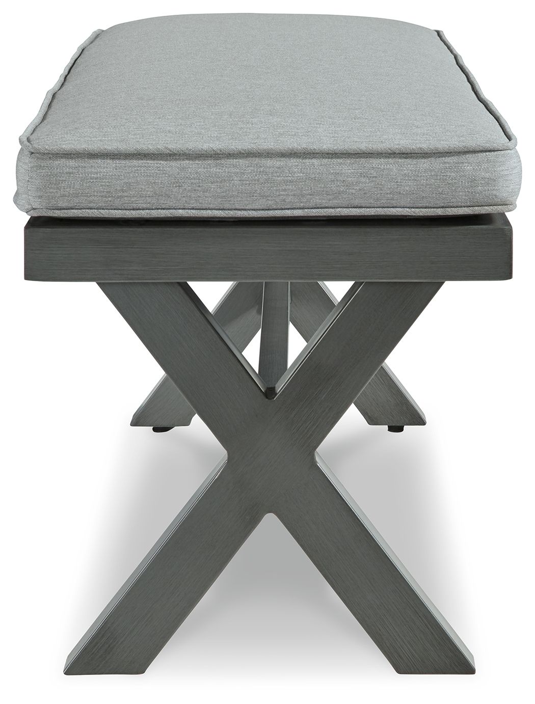 Elite Park - Bench With Cushion - Gray - Image 3
