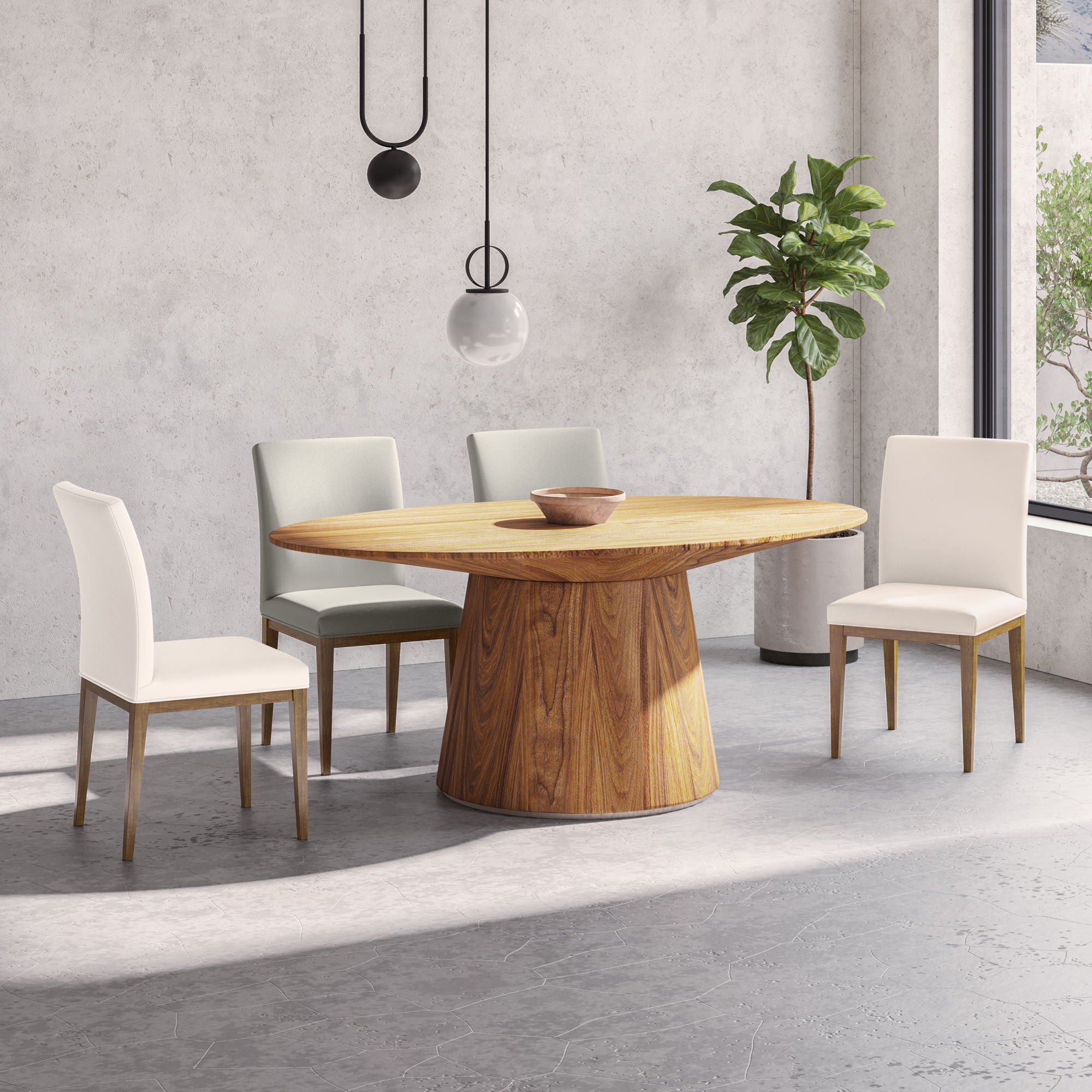 Frankie - Dining Chair (Set of 2) - Gray - Image 2