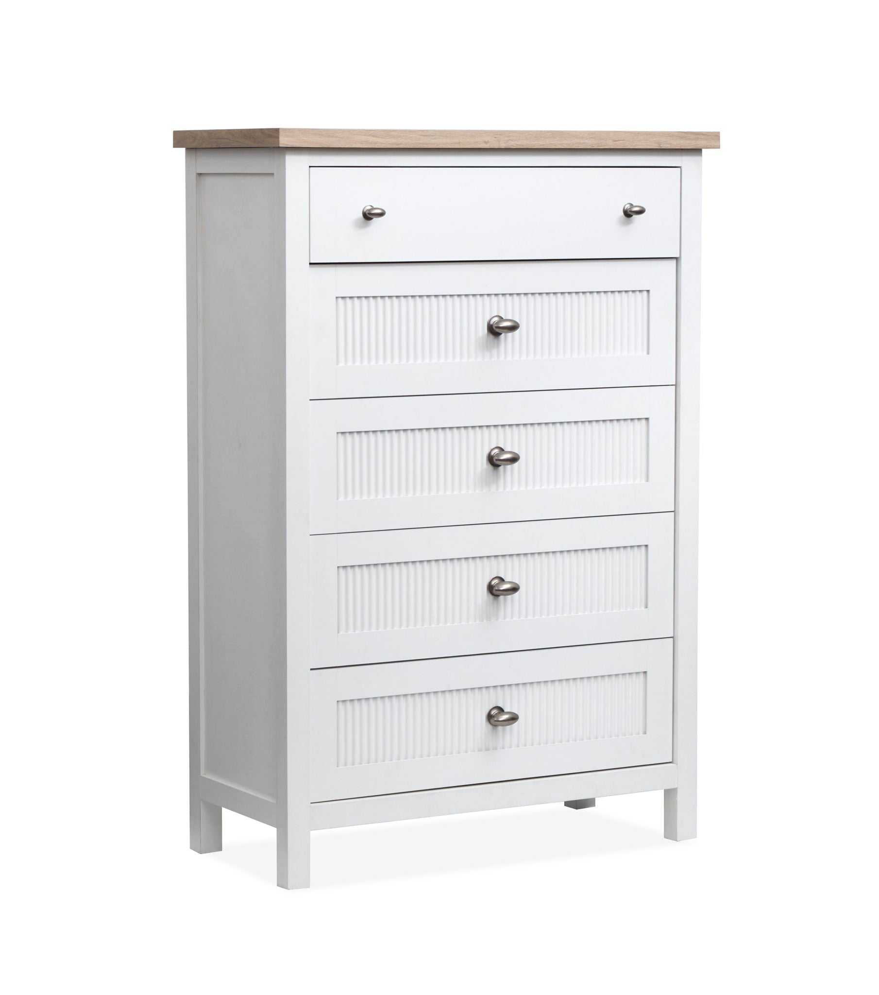 Windmill Harbour – Drawer Chest – White Whisp And Sand