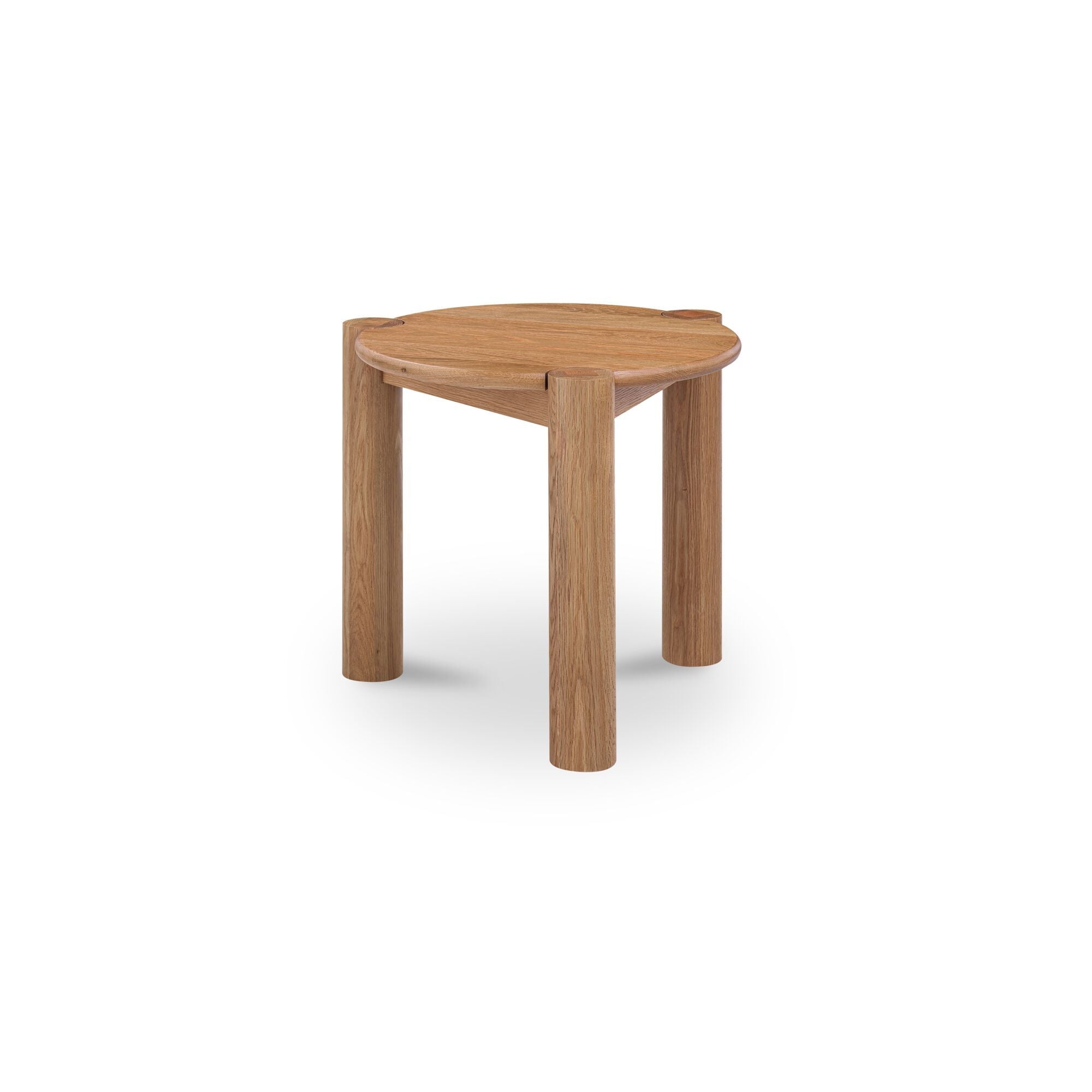 Jack - Side Table - Brushed Natural Oak - Image 2