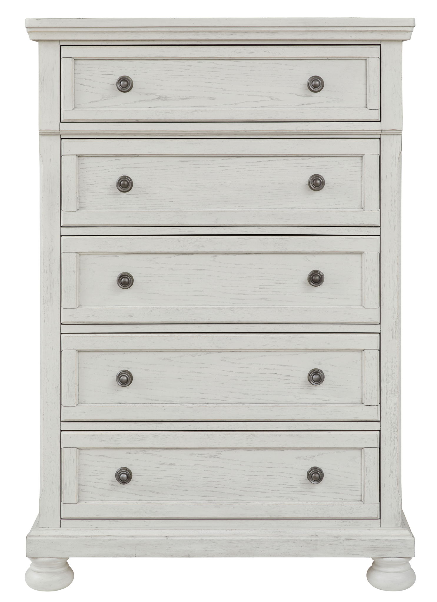 Robbinsdale - Five Drawer Chest - Antique White - Image 2