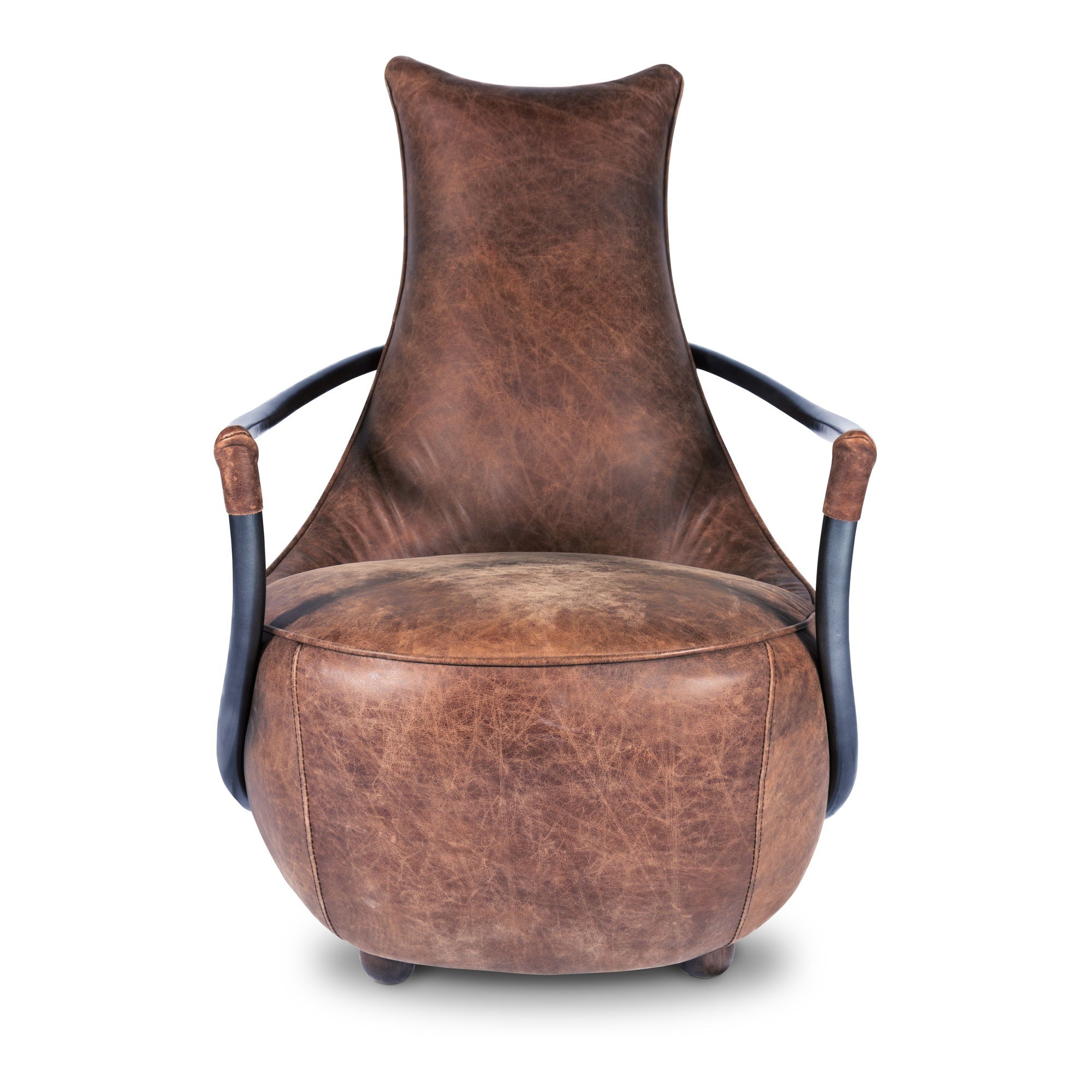 Carlisle – Club Chair – Dark Brown