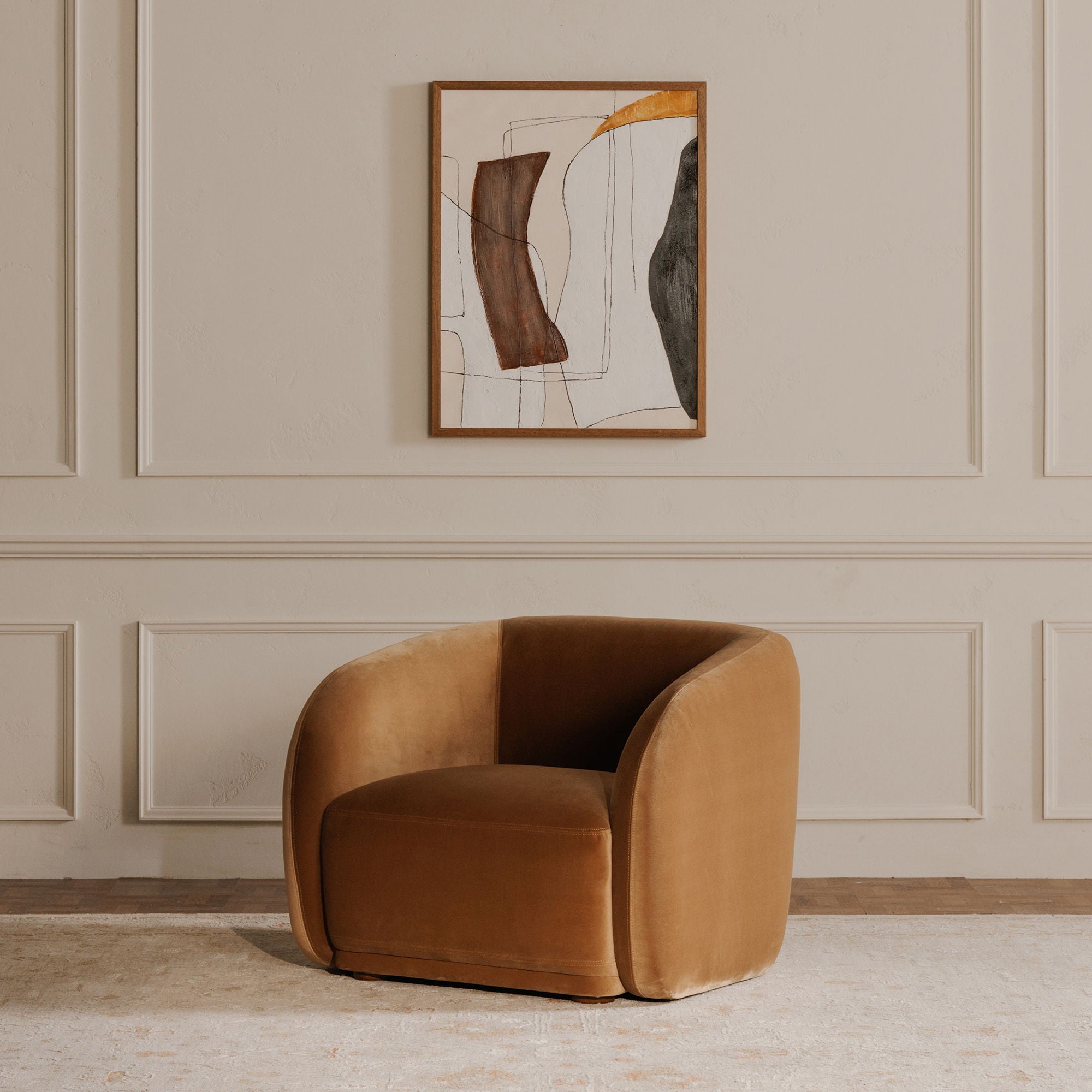 Faye - Accent Chair - Tan - Image 2