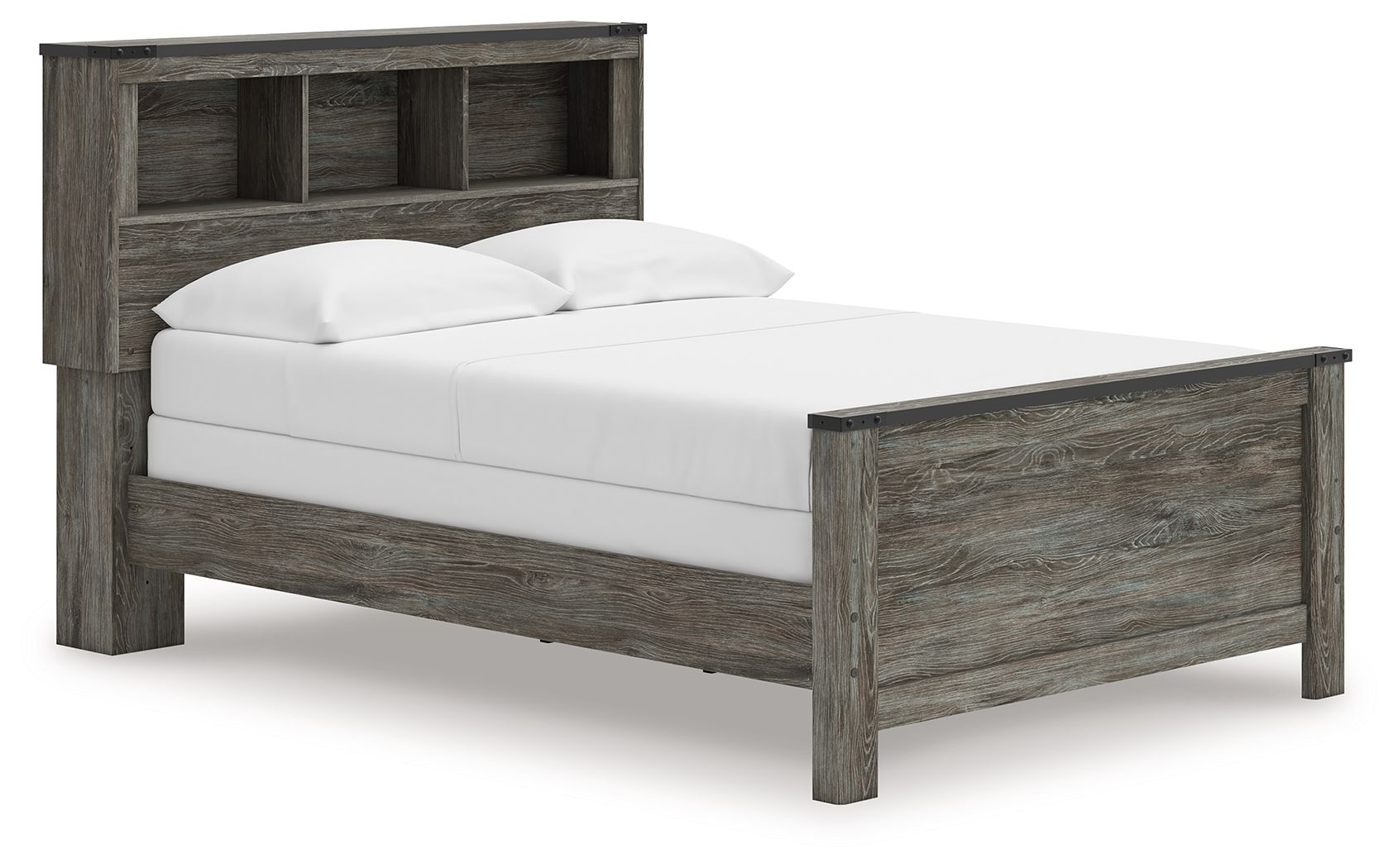 Frandern – Bookcase Panel Bed