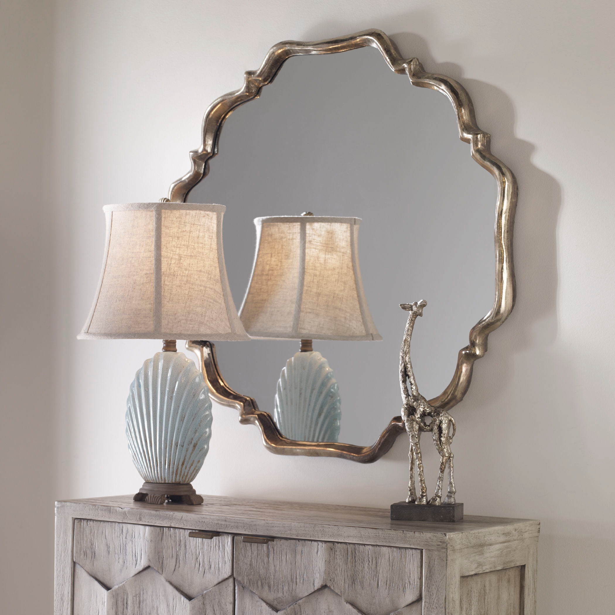Valentia - Mirror - Silver - Image 2