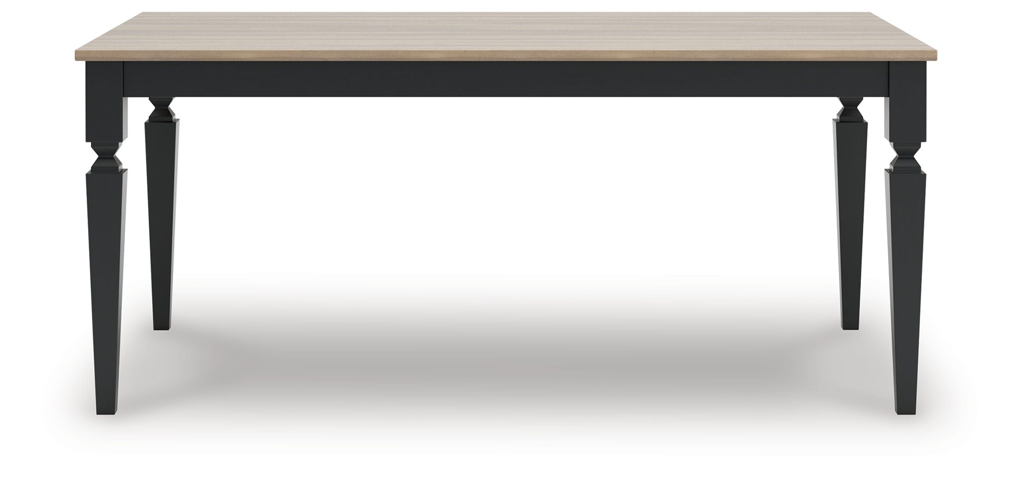 Brenkerton - Rectangular Dining Room Table - Grayish Brown / Black - Image 3