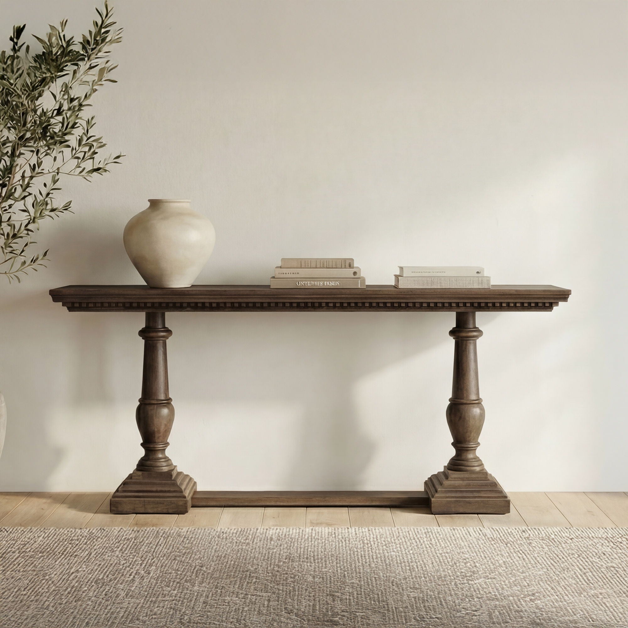 Everson - Console Table - Brown - Image 2