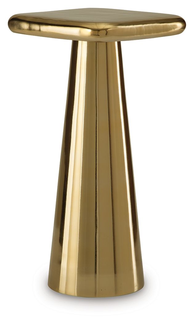 Dallenburg - Accent Table - Gold Finish - Image 1