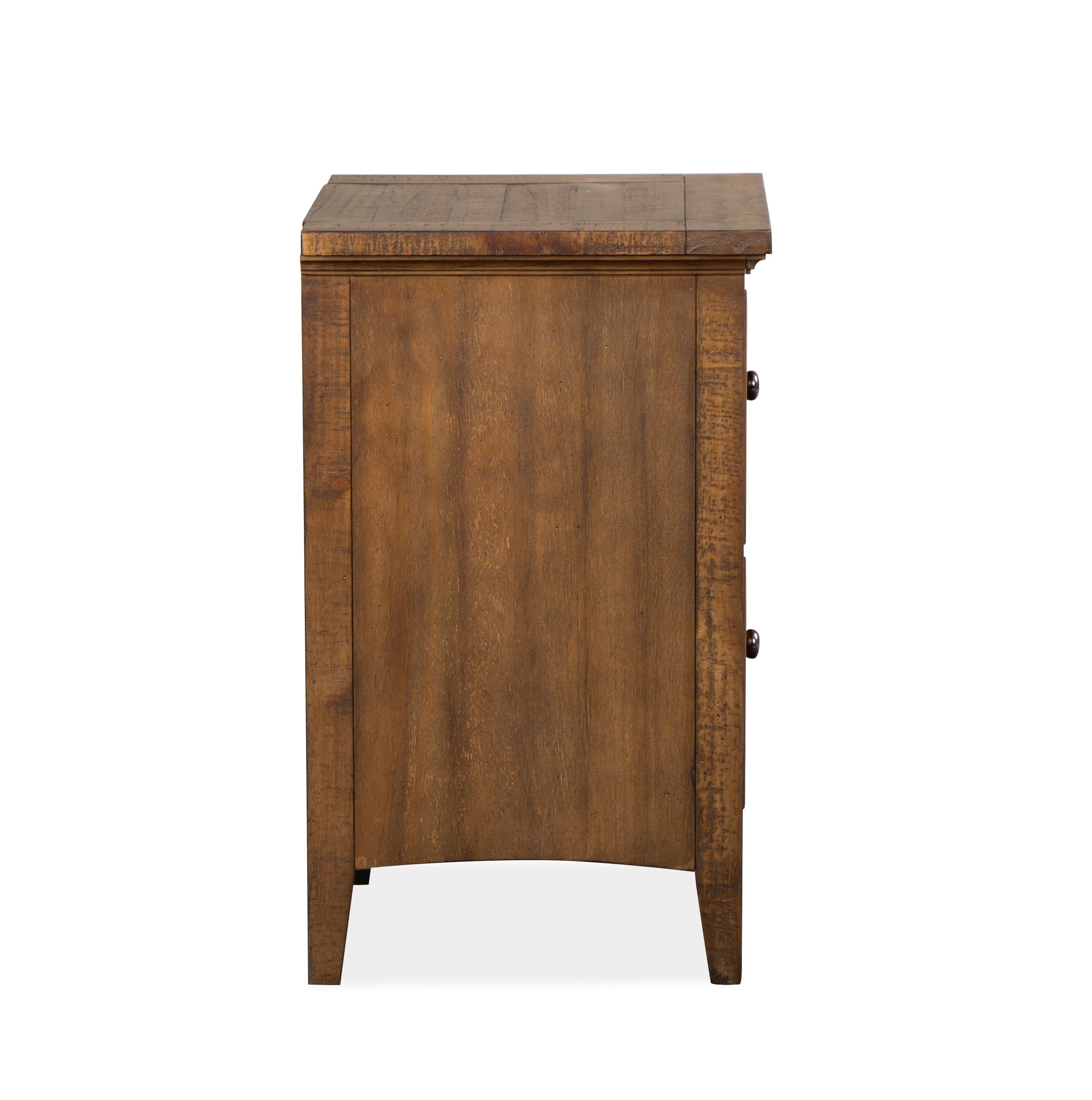 Bay Creek - Small Drawer Nightstand - Toasted Nutmeg - Image 2