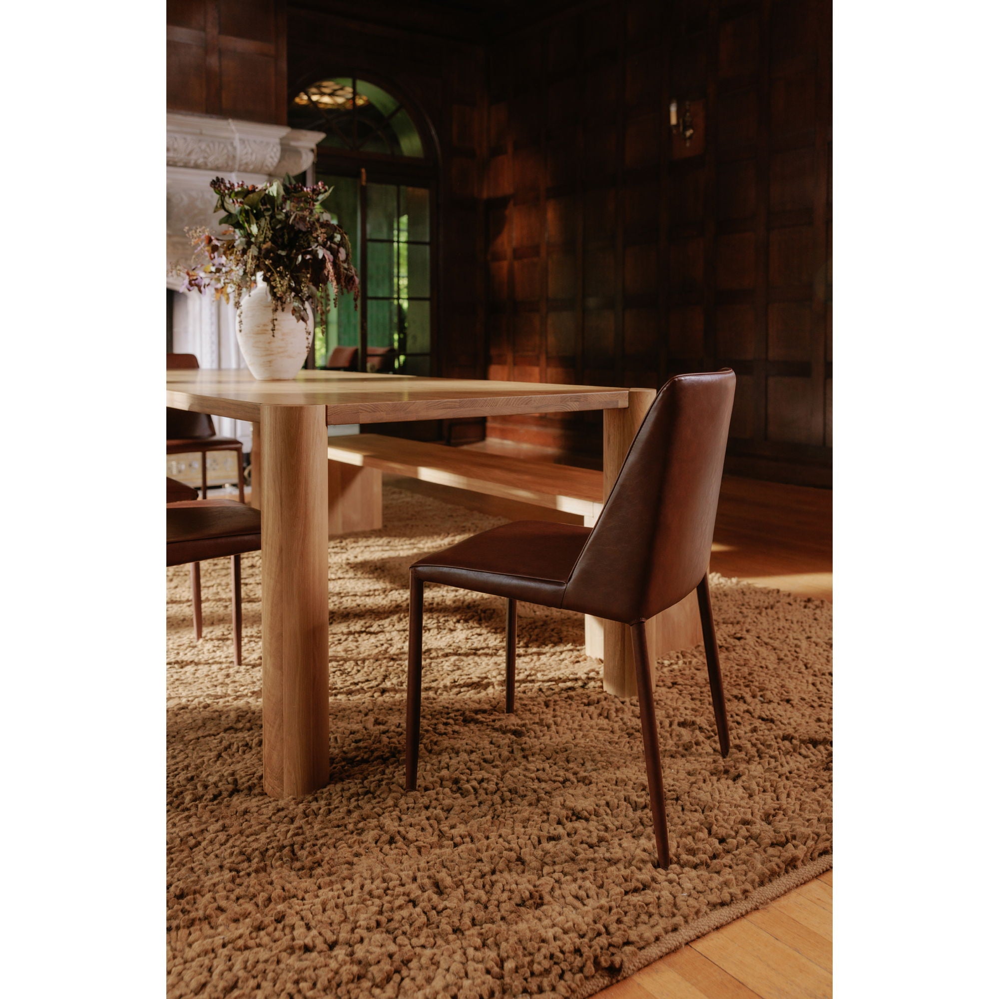Post - Large Dining Bench - Natural - Image 2