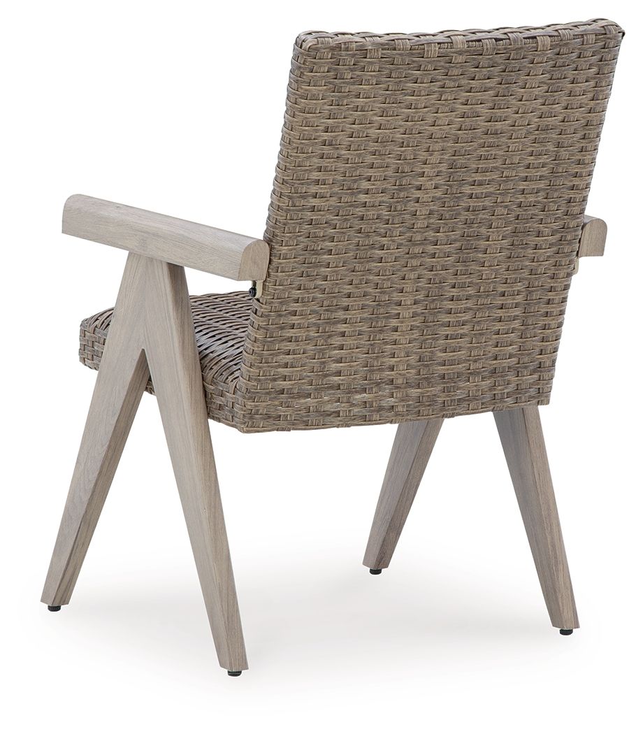 Cliff Trails - Arm Chair (Set of 2) - Beige - Image 3