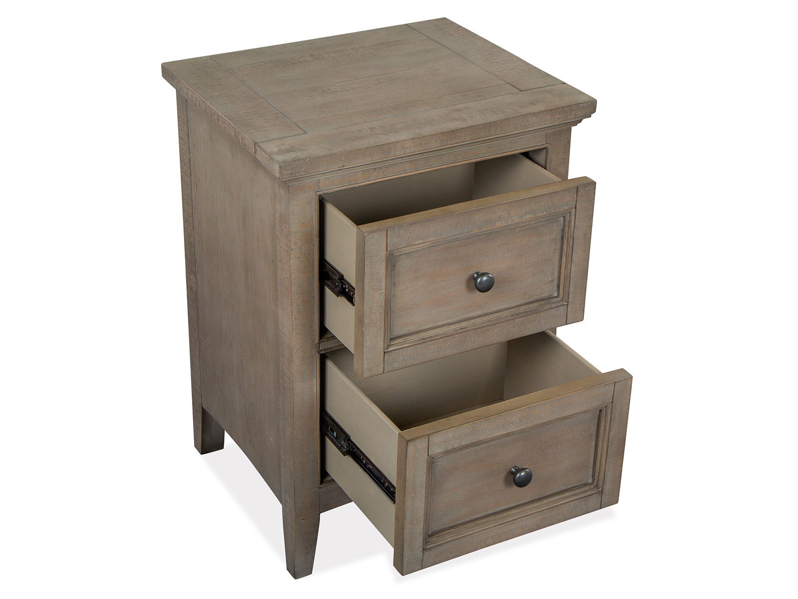 Paxton Place - Small Drawer Nightstand - Dovetail Gray - Image 2