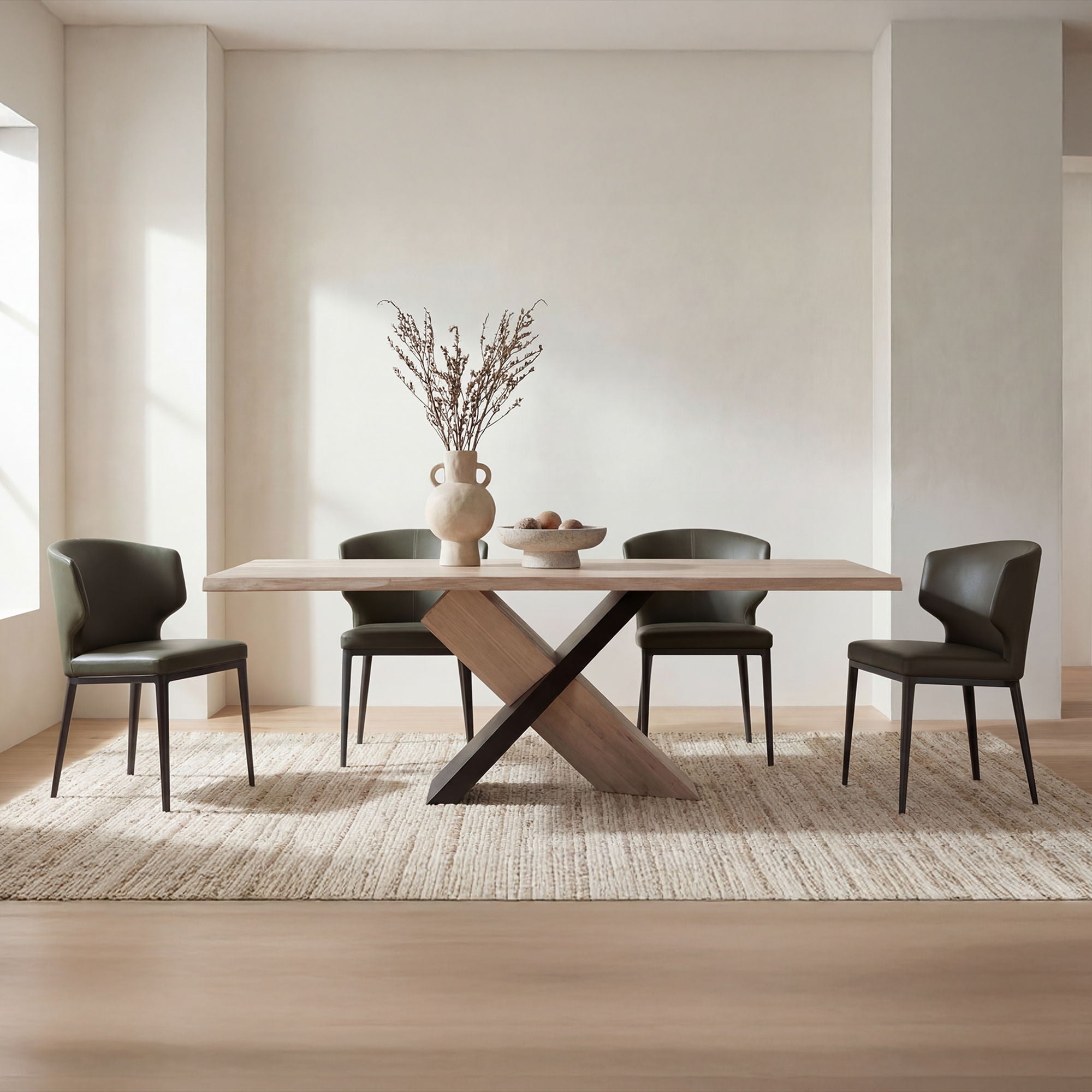 Delaney - Dining Chair (Set of 2) - Dark Green - Image 2