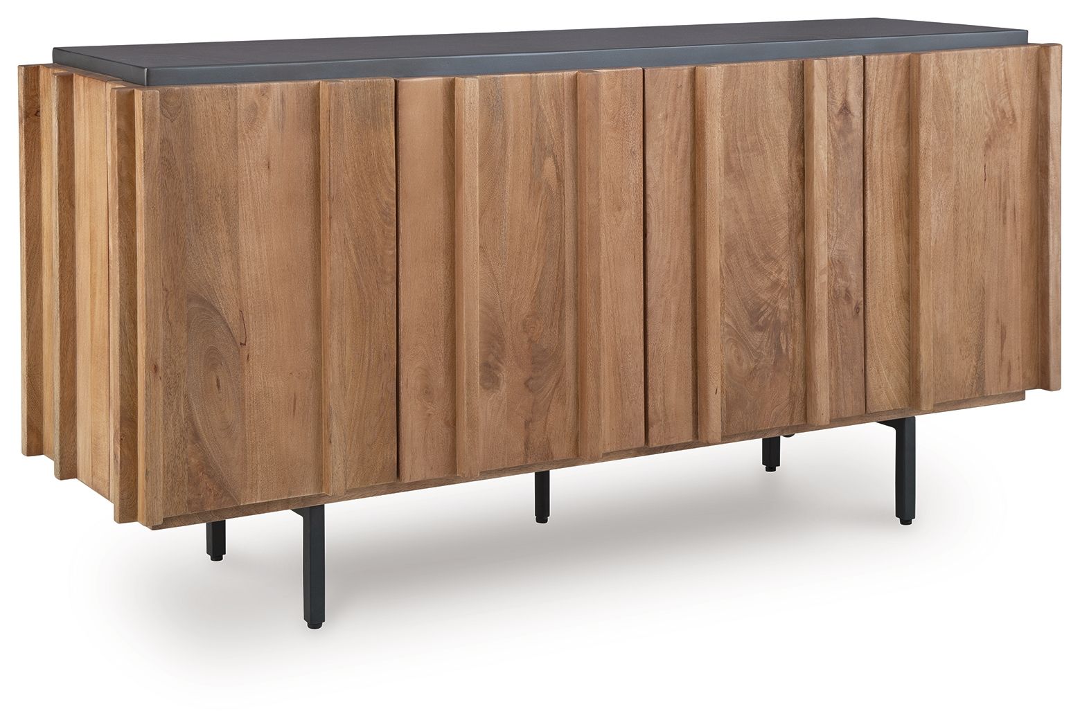 Quintavious – Accent Cabinet – Brown / Charcoal