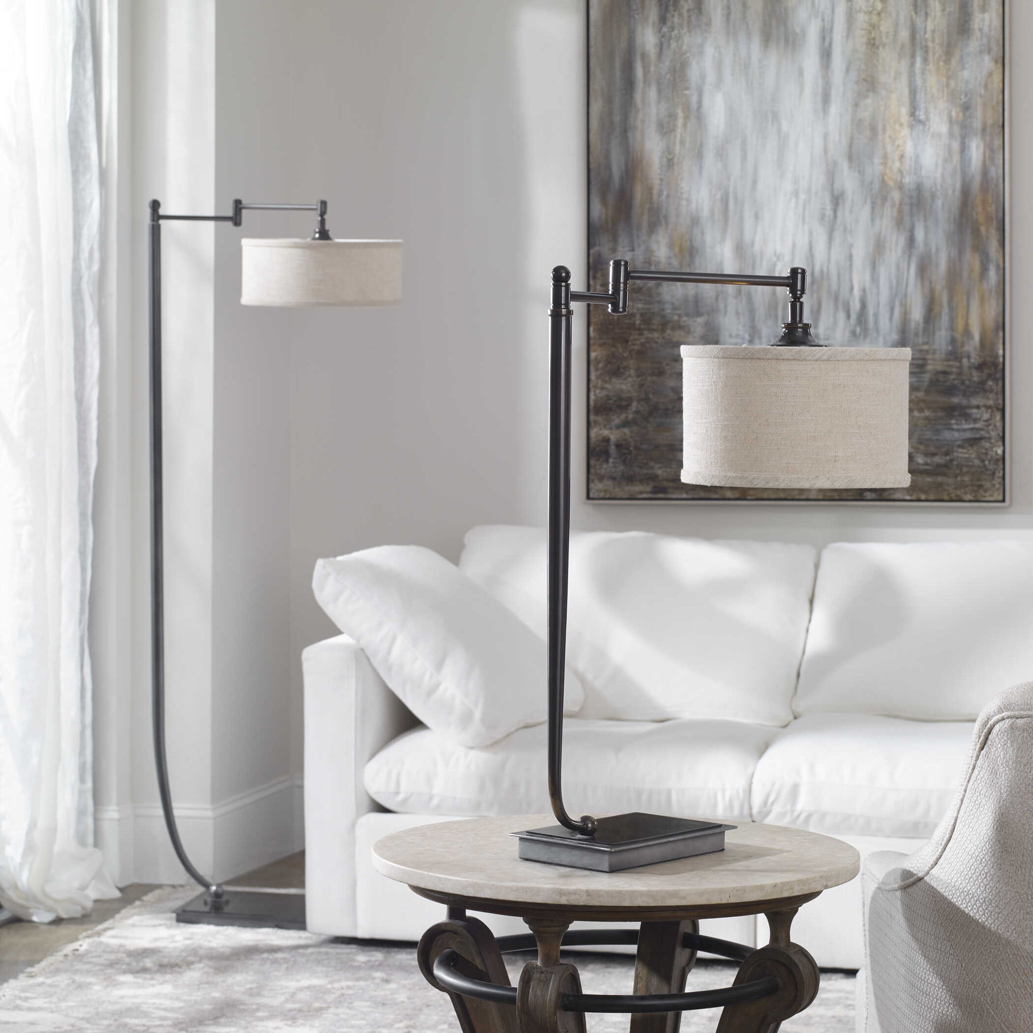 Lamine - Floor Lamp - Dark Bronze - Image 2