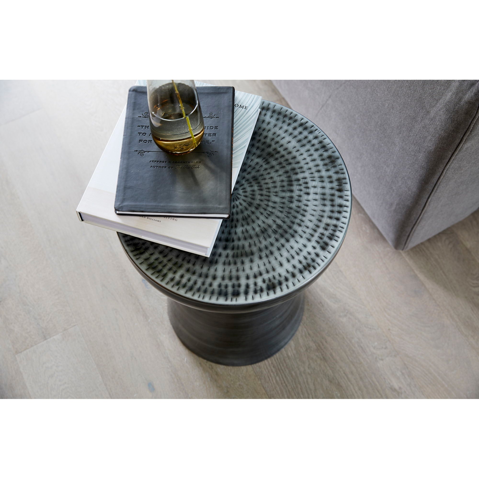 Arthur - Accent Table - Antique Zinc - Image 2