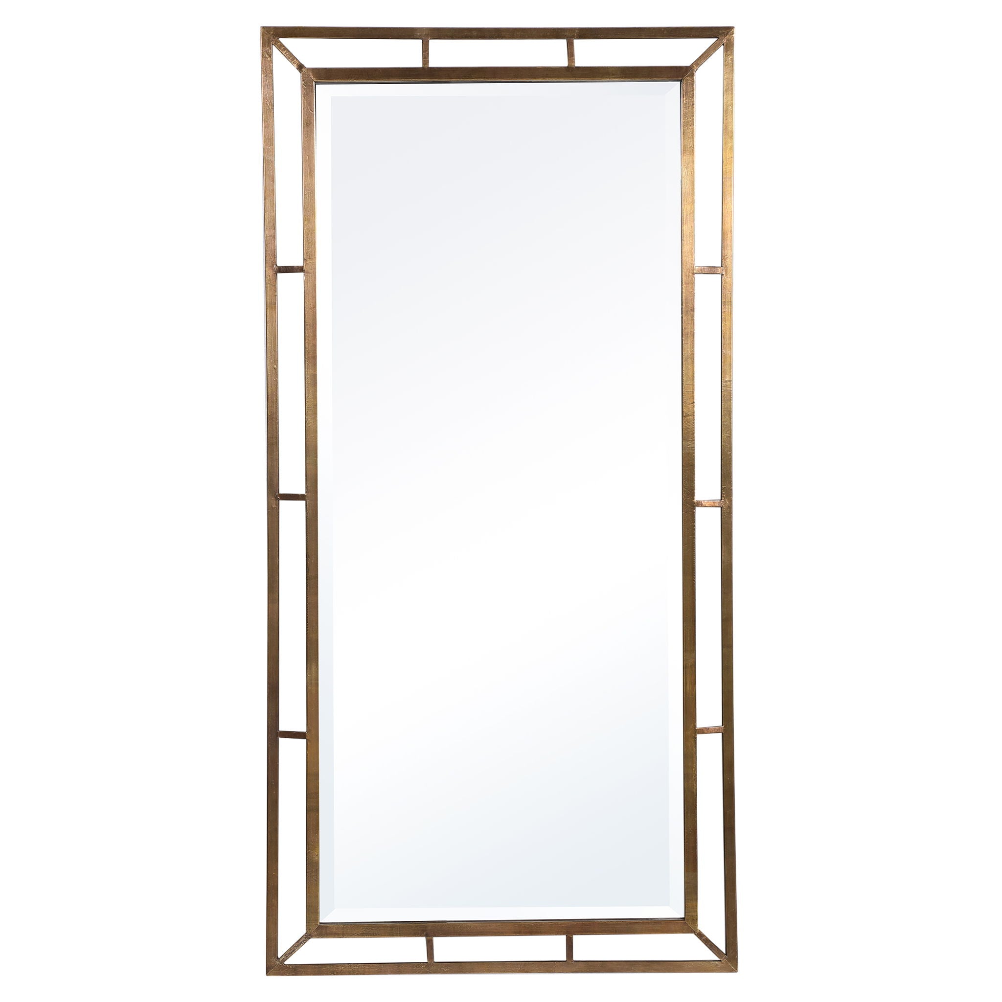 Farrow - Copper Industrial Mirror - Gold - Image 1