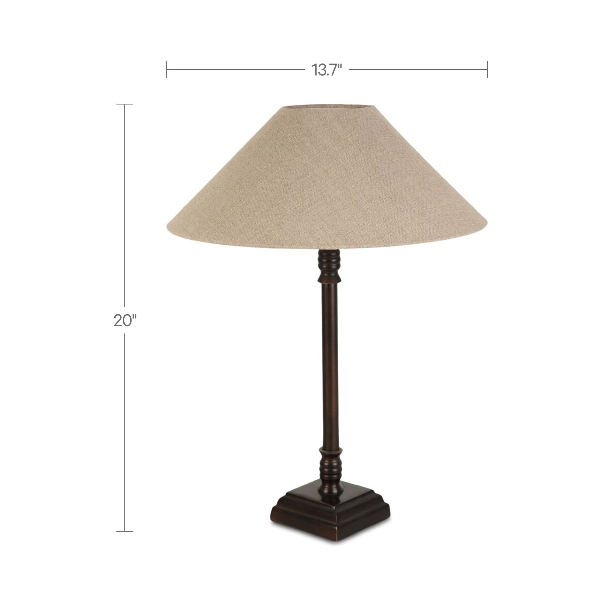 Mayfair - Table Lamp - Brown - Image 2