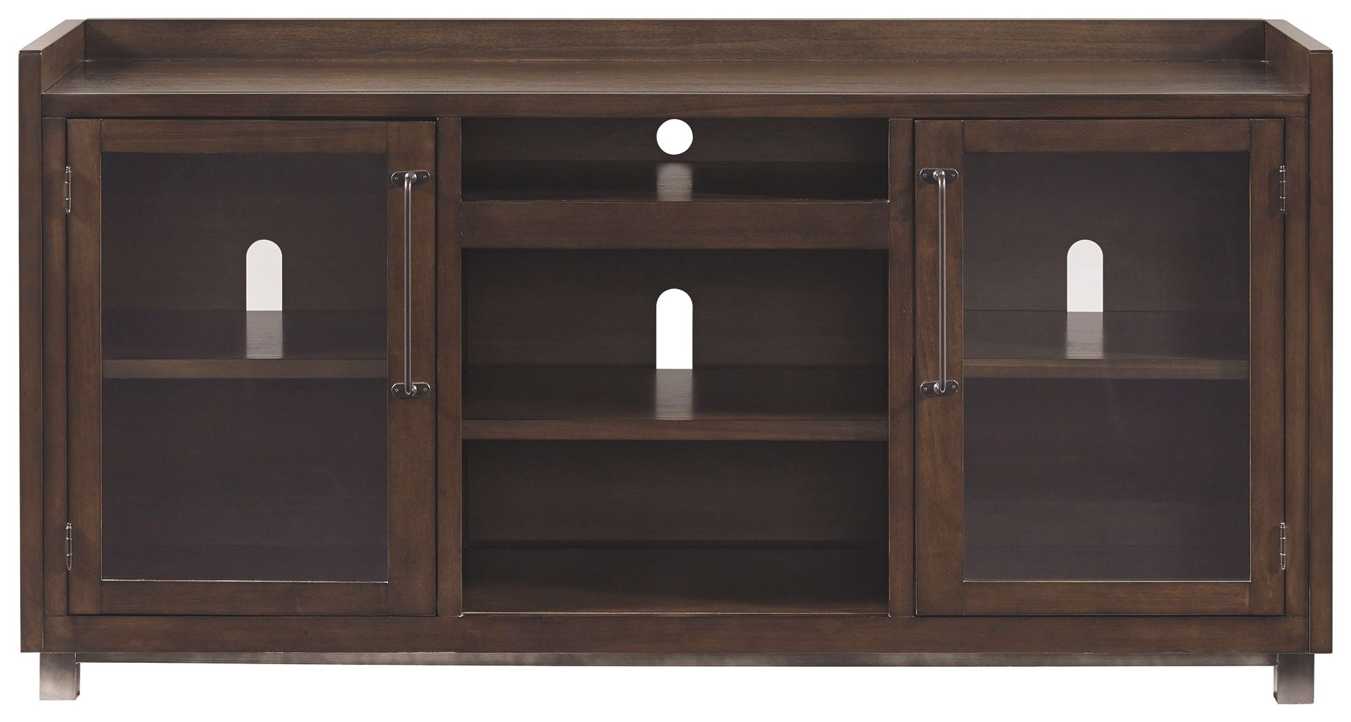 Starmore - XL TV Stand w/Fireplace Option - Brown - Image 3