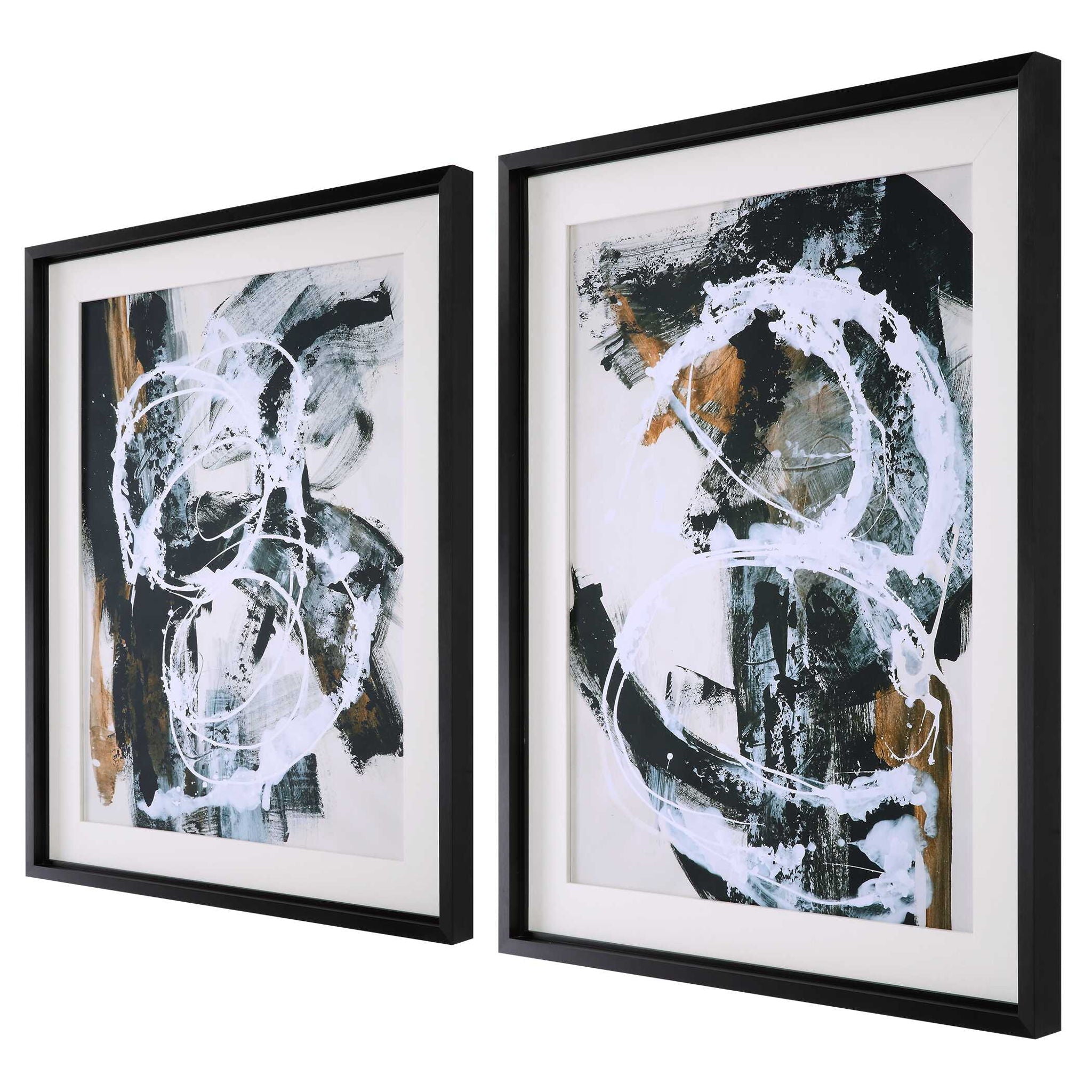 Winterland - Abstract Prints (Set of 2) - Image 3