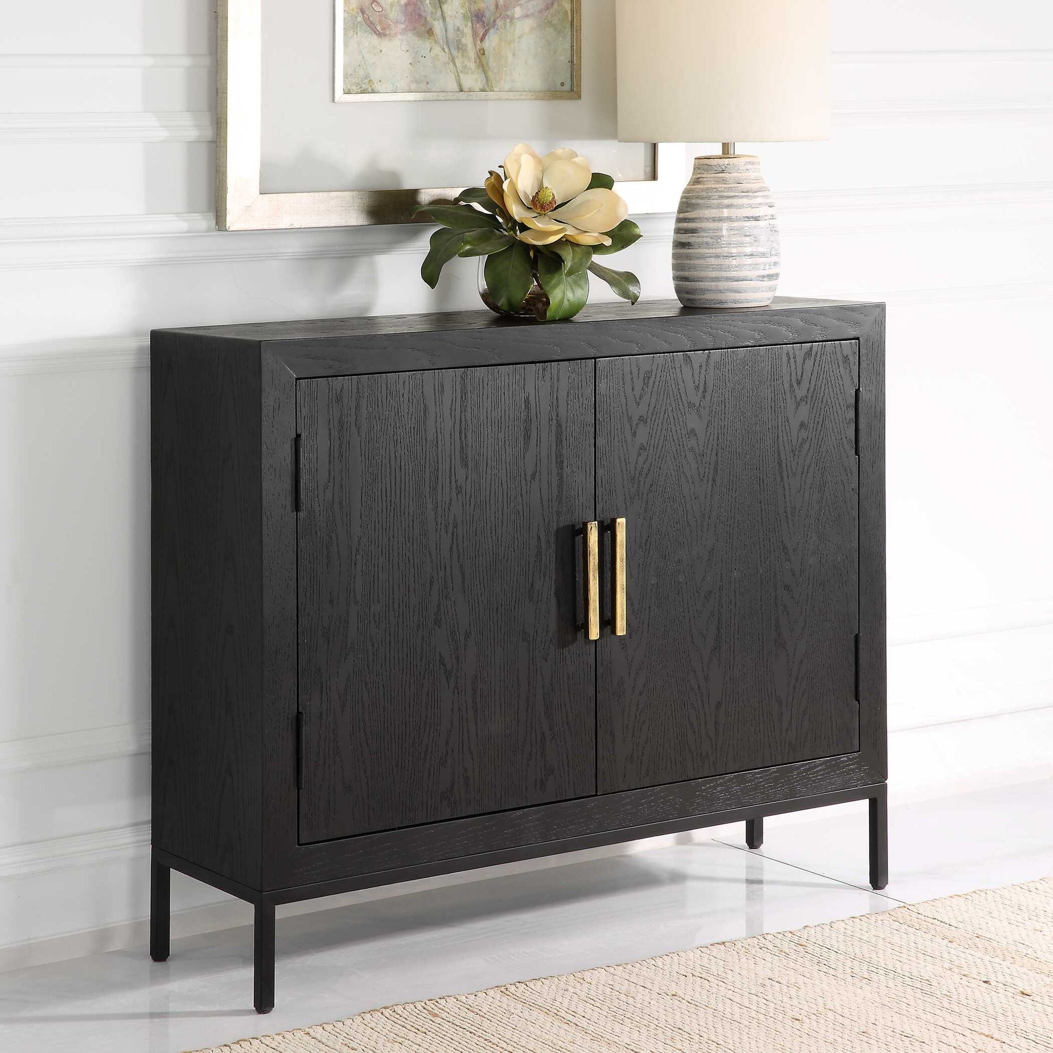 Front Range - Dark Oak 2 Door Cabinet - Image 3