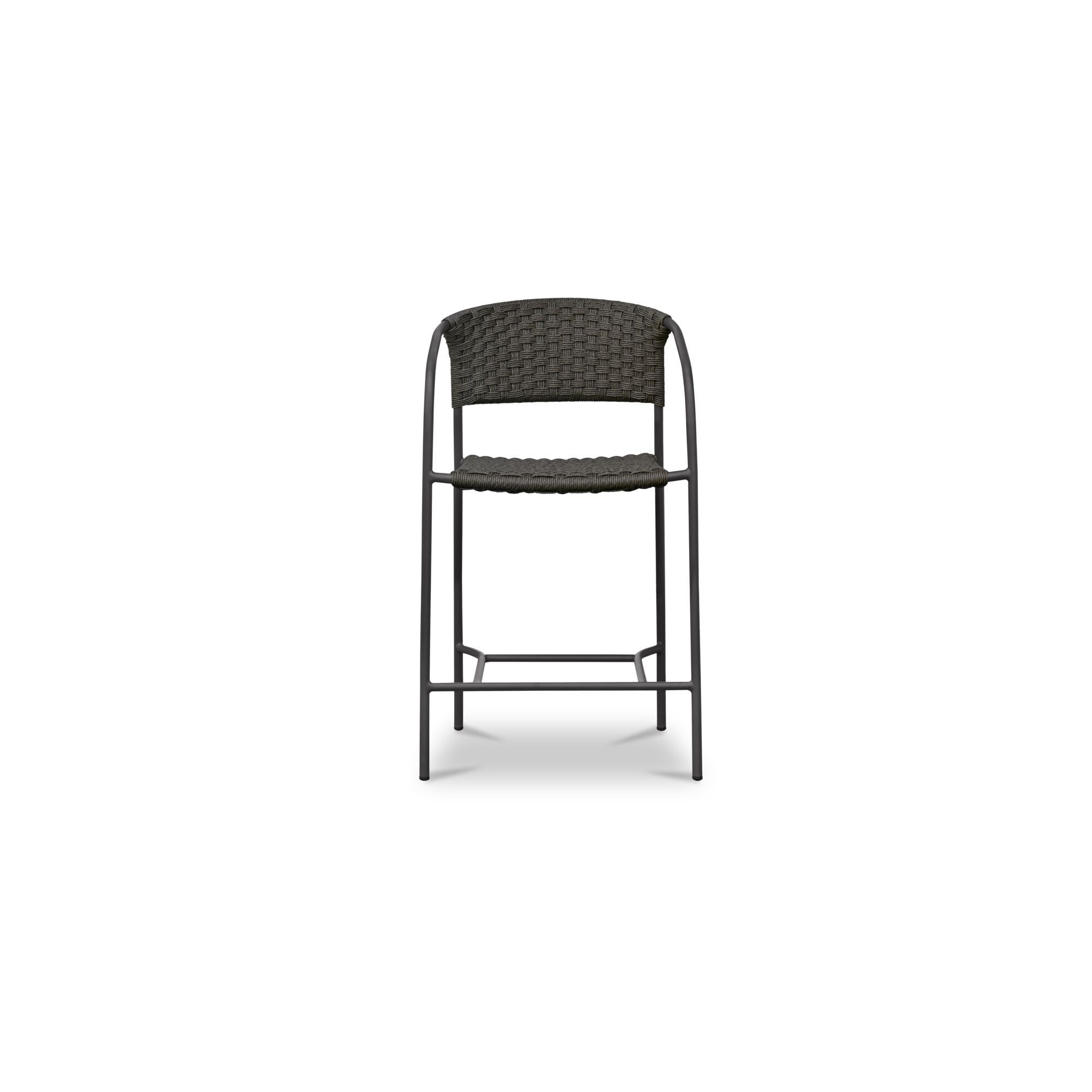 Zola – Outdoor Counter Chair – Dark Brown