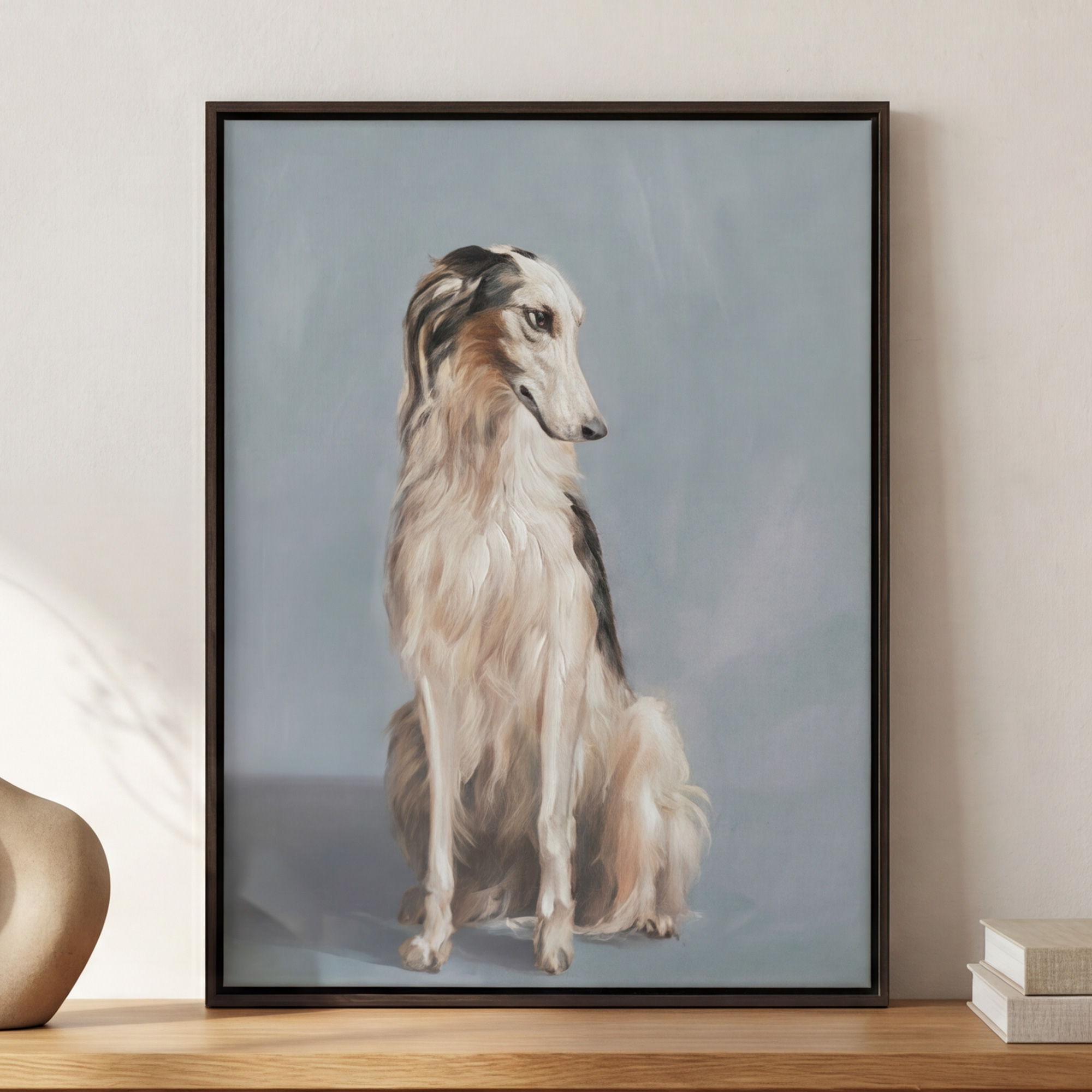 Blue - Framed Painting - Multicolor - Image 2