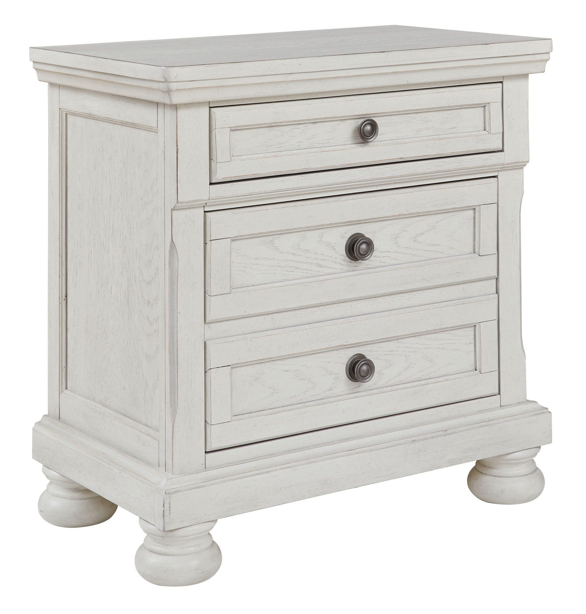 Robbinsdale – Two Drawer Night Stand – Antique White