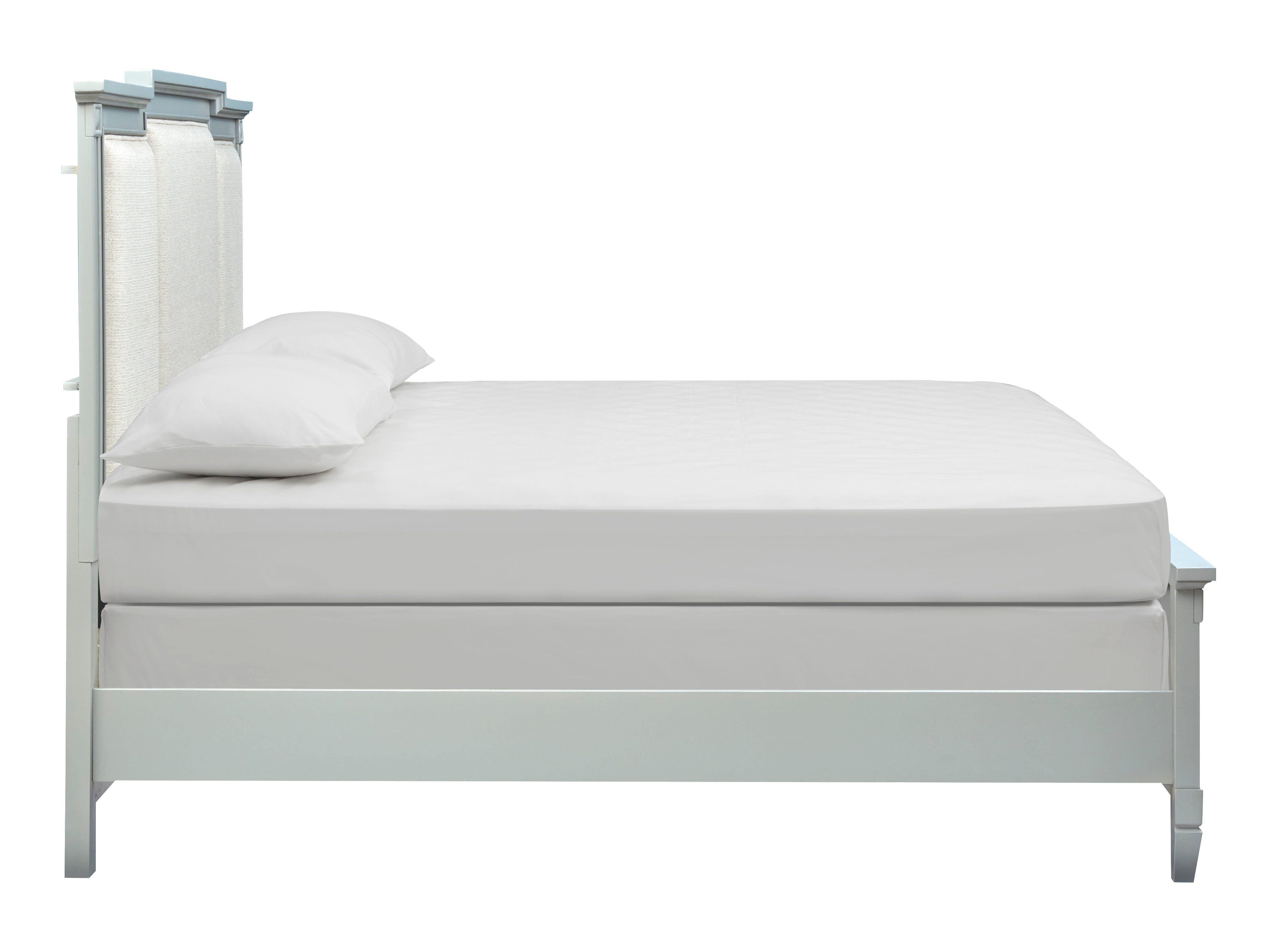 Glenbrook - Complete Panel Bed With Upholstered Headboard - Image 2