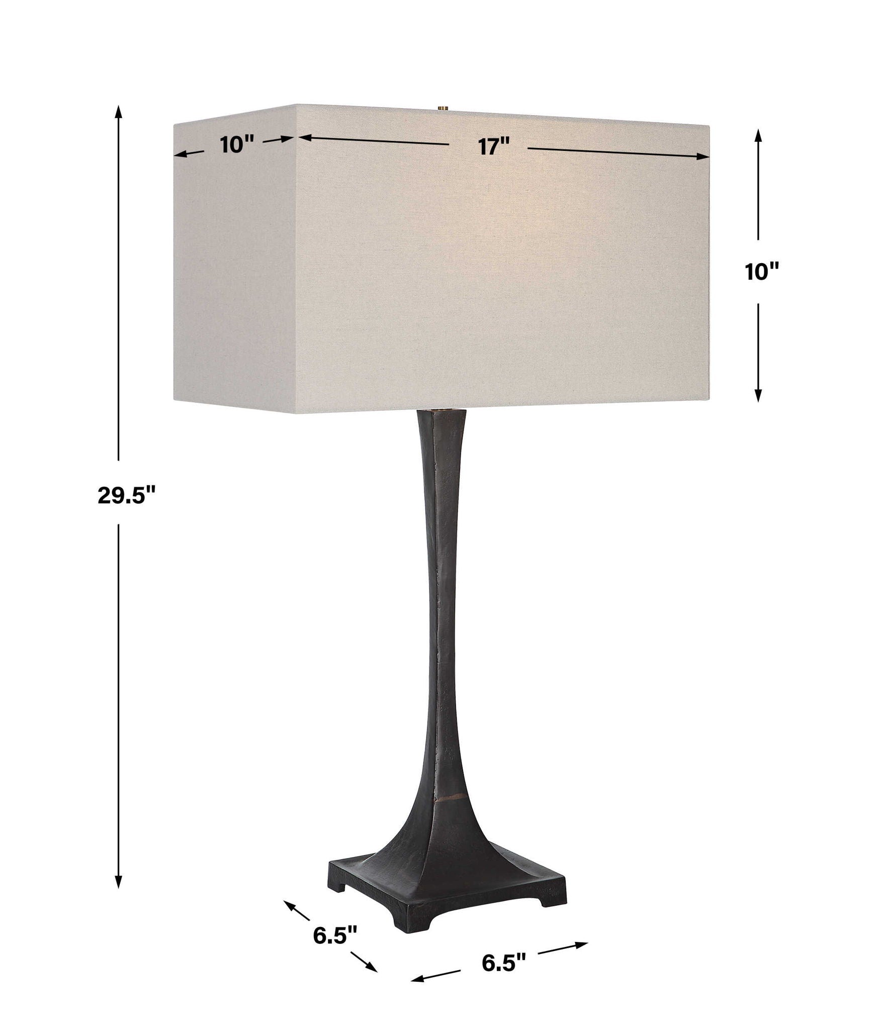 Reydan - Table Lamp - Dark Brown - Image 3