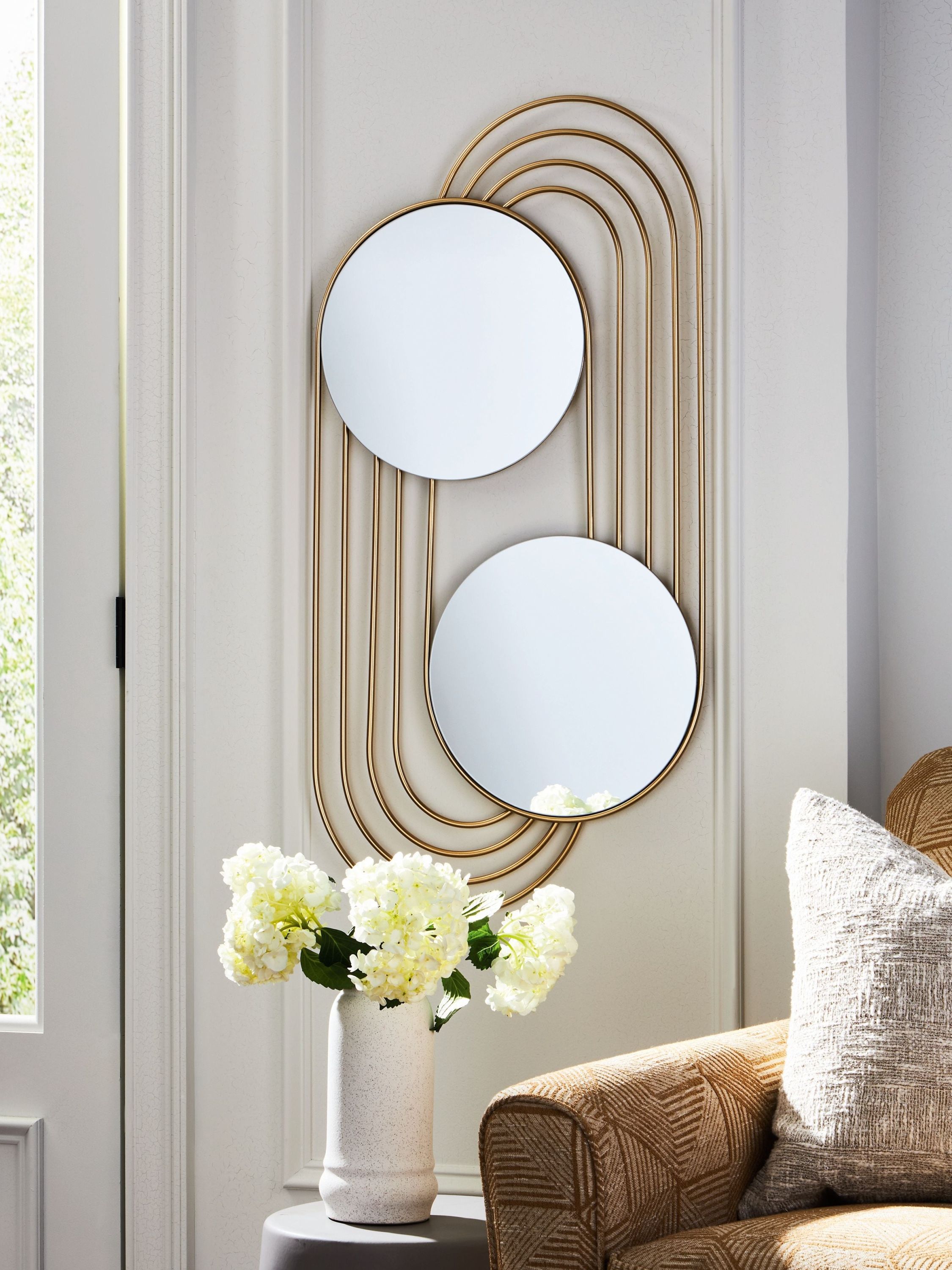 Warrenley - Accent Mirror - Gold Finish - Image 3