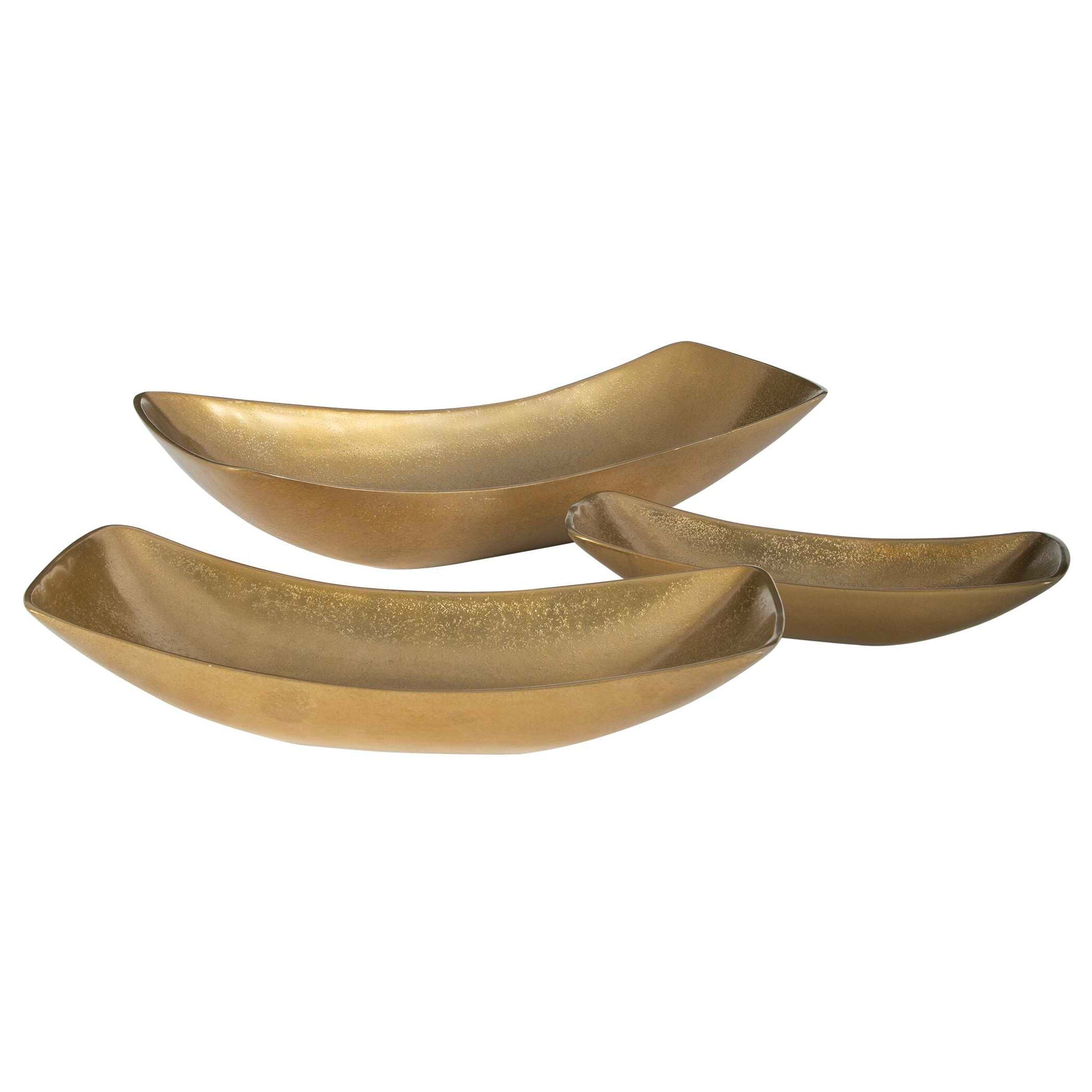 Anas - Bowls (Set of 3) - Antique Brass - Image 3