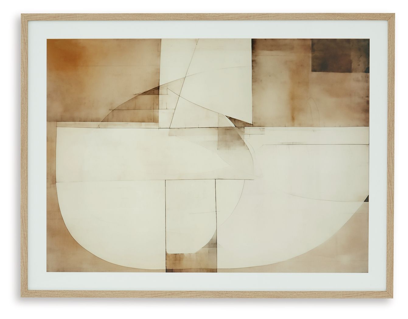 Corlain - Wall Art - Brown / Tan / White - Image 3