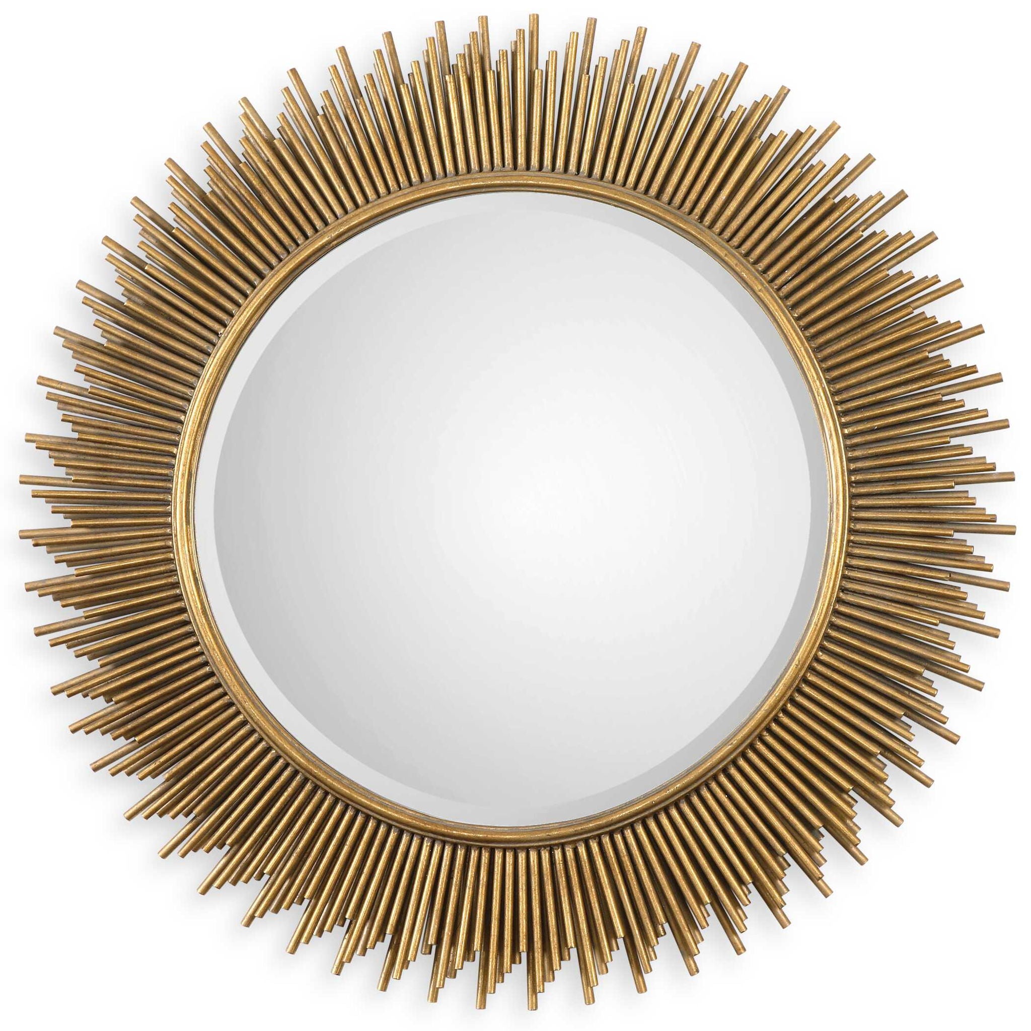 Marlo - Round Mirror - Gold - Image 1