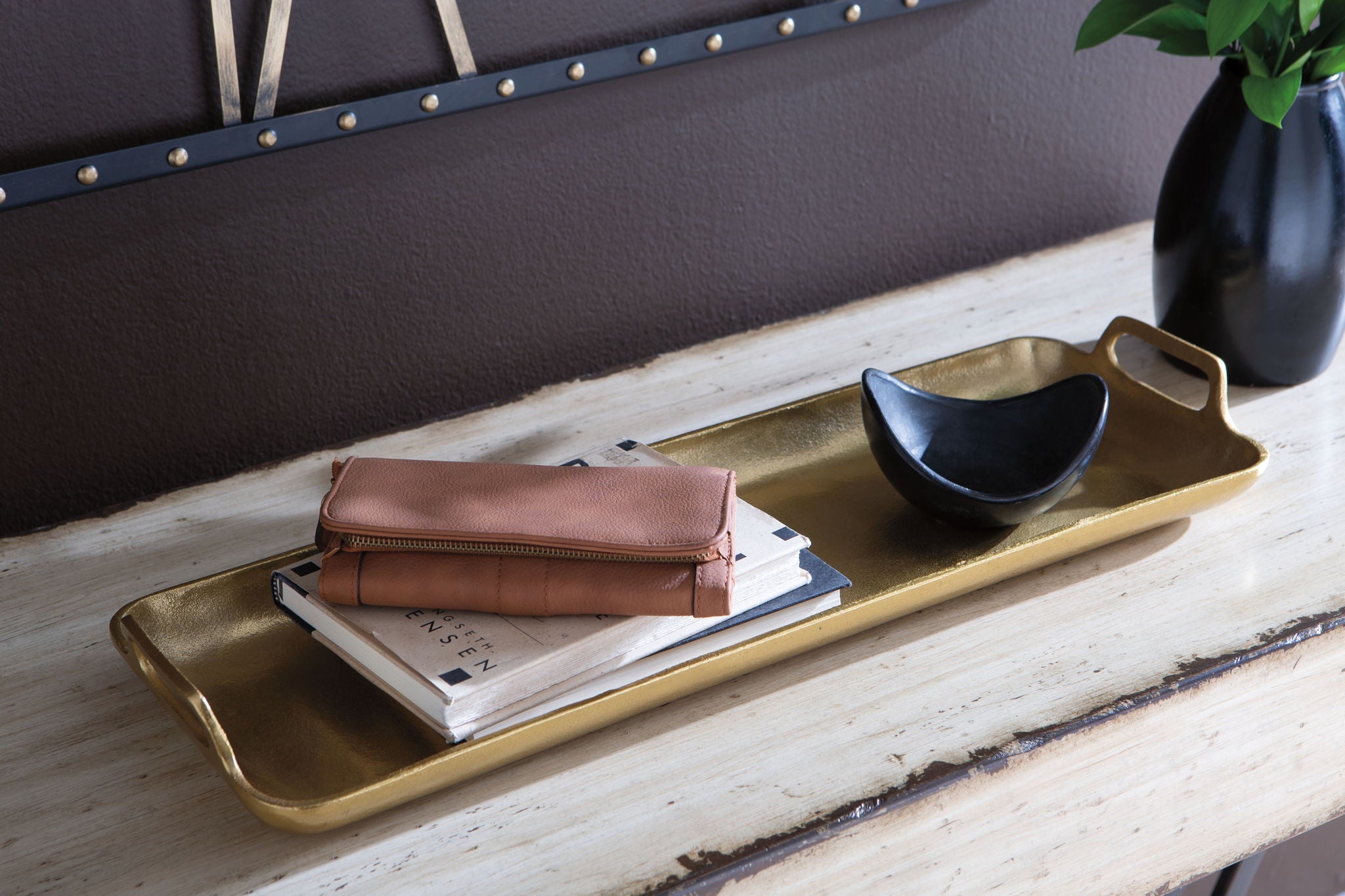 Posy - Tray - Gold Finish - Image 3
