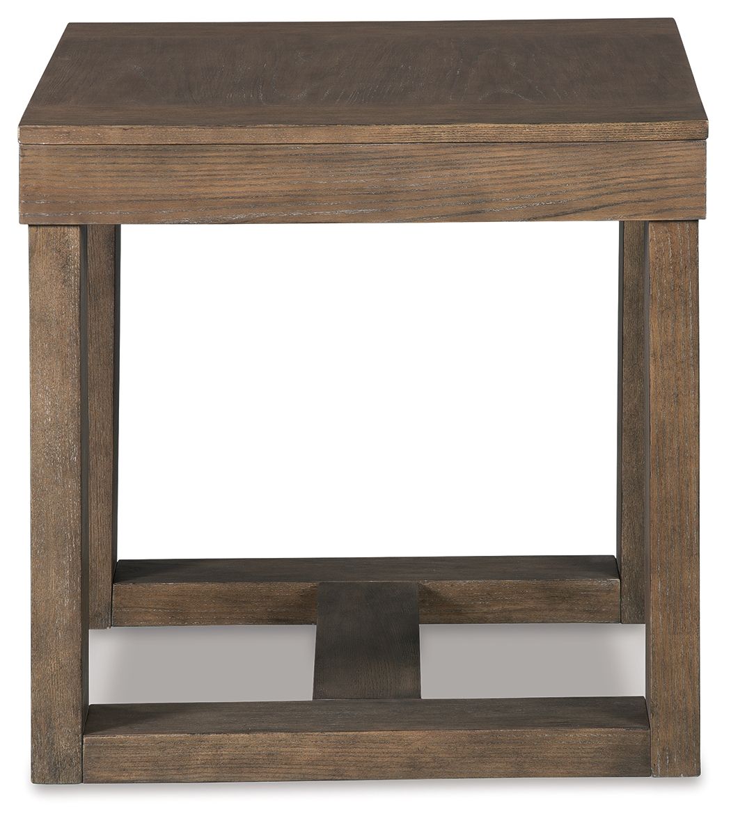 Cariton - Square End Table - Gray - Image 2
