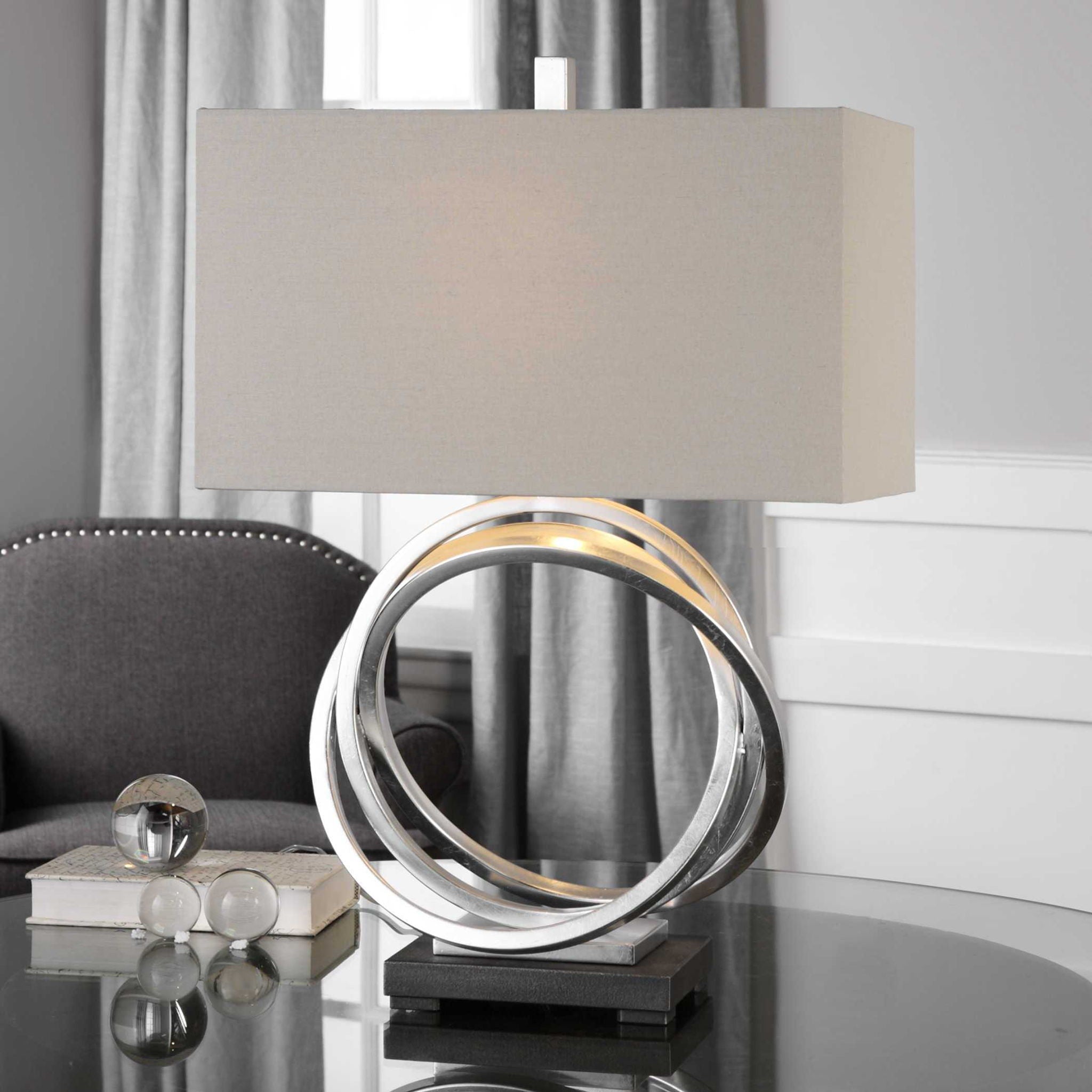 Soroca - Rings Lamp - Silver - Image 3