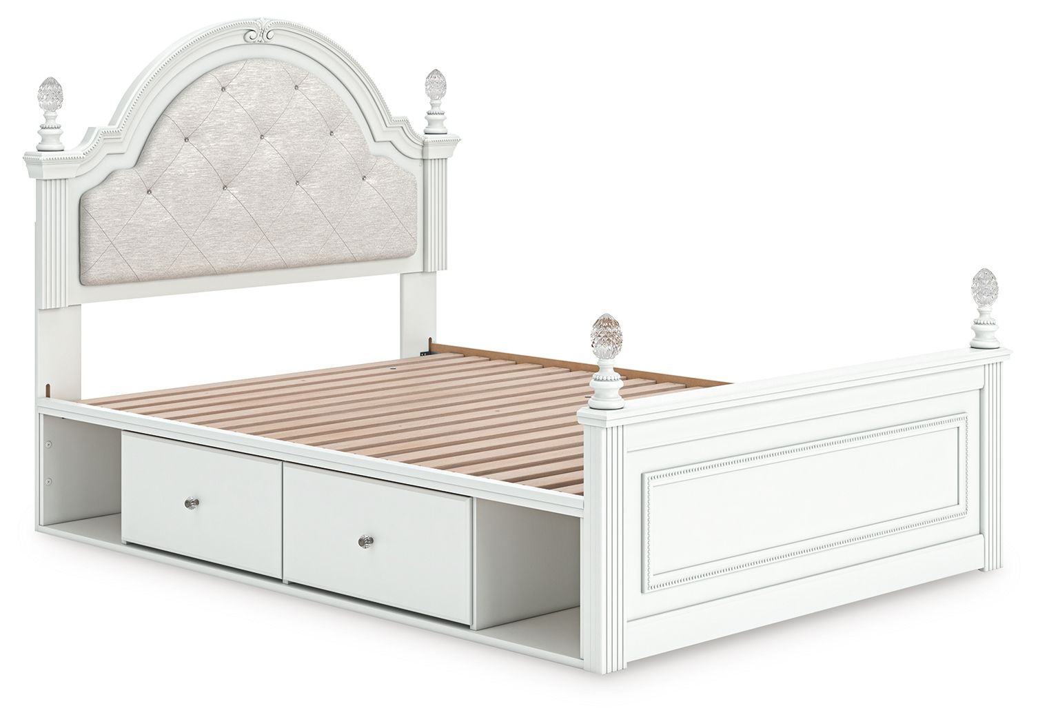 Kozlani - Upholstered Panel Storage Bed - Image 3