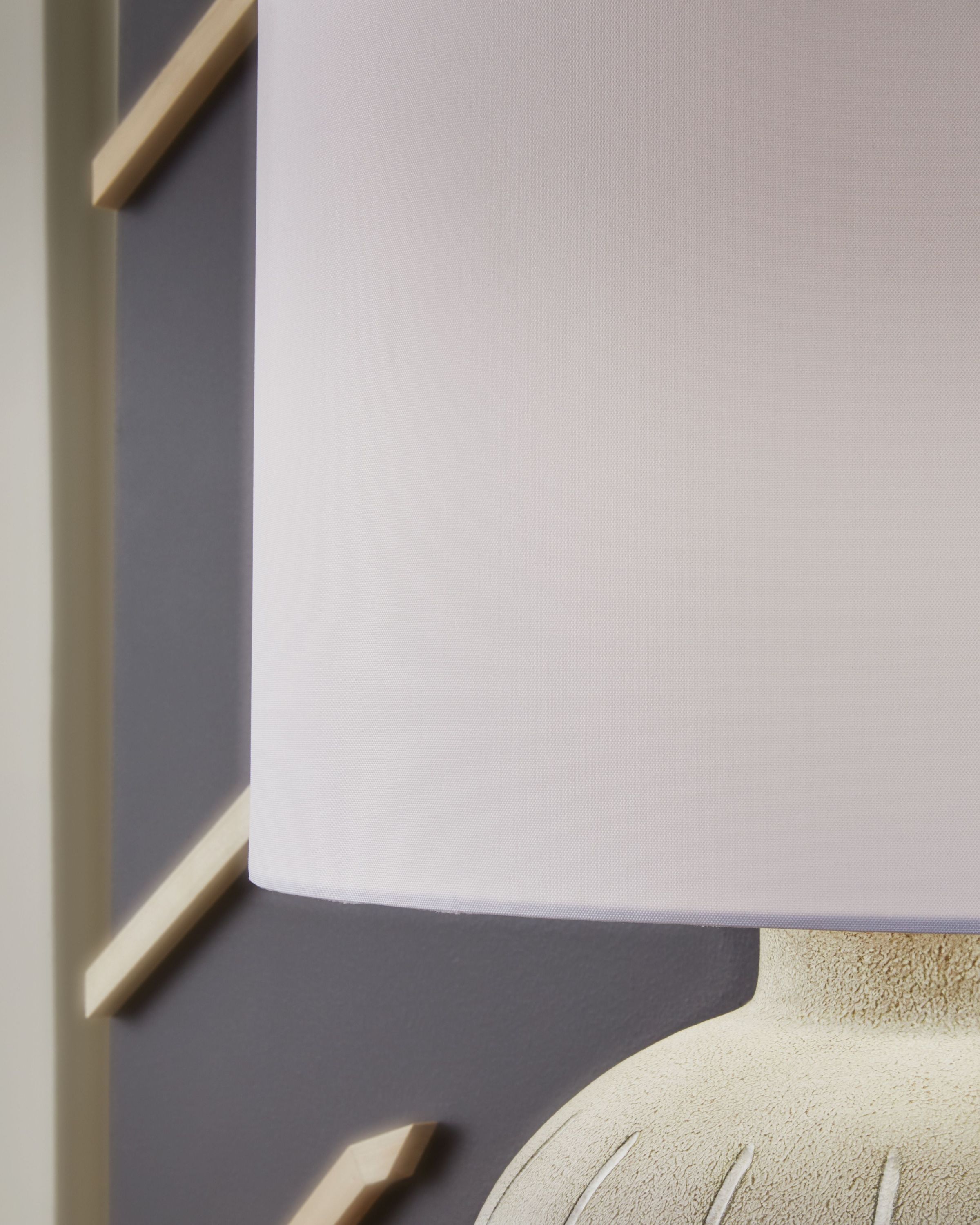 Calbert - Poly Table Lamp - Warm Gray - Image 3