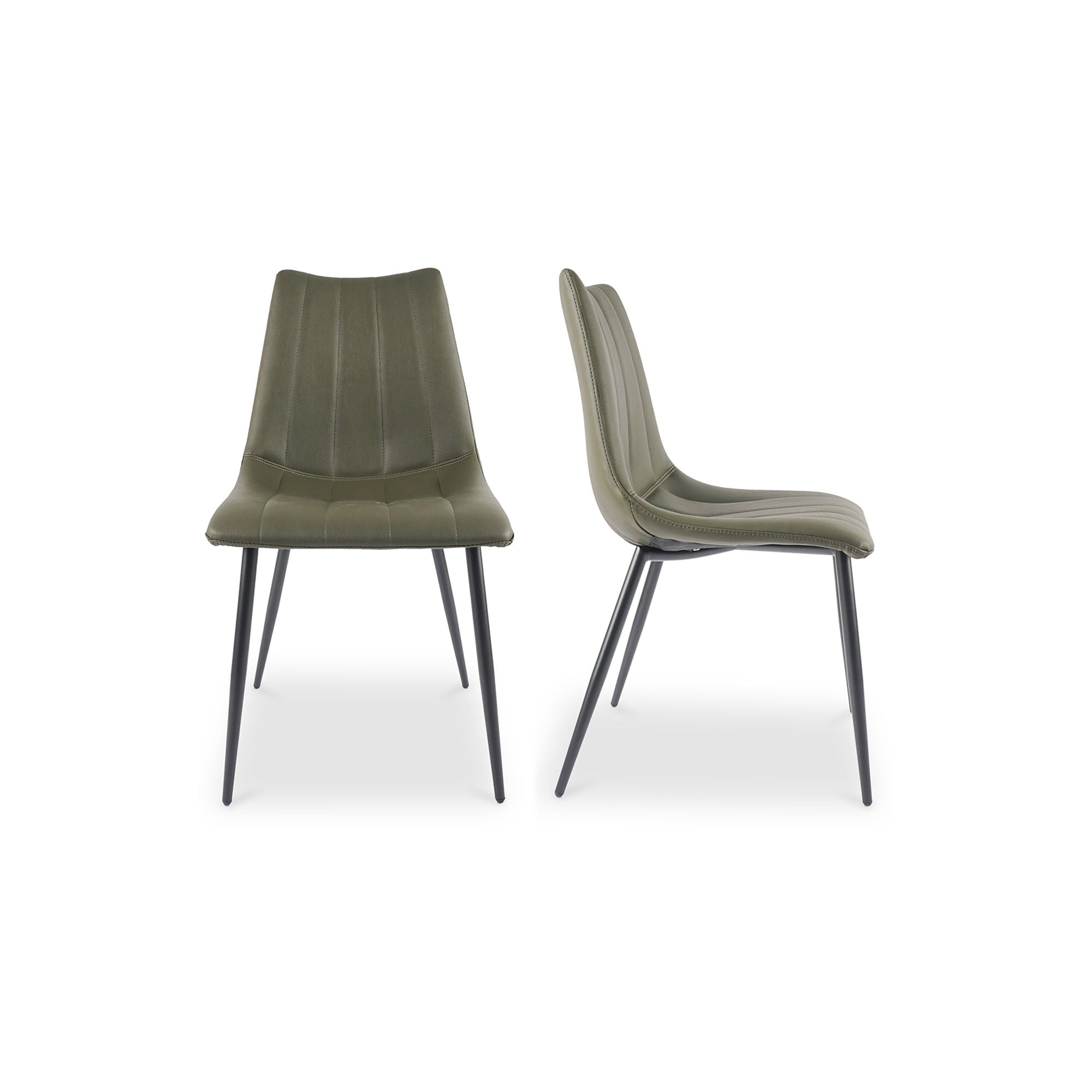Alibi - Dining Chair (Set of 2) - Dark Green - Image 1